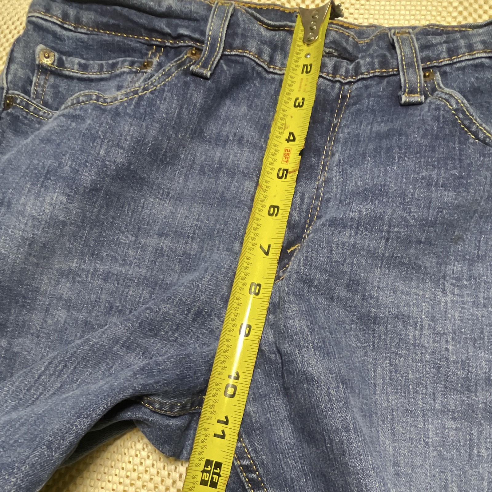 Levi’s 511 Men’s 32×30 Blue Cotton Denim Jeans Slim Fit Low Rise 5-Pocket C04
