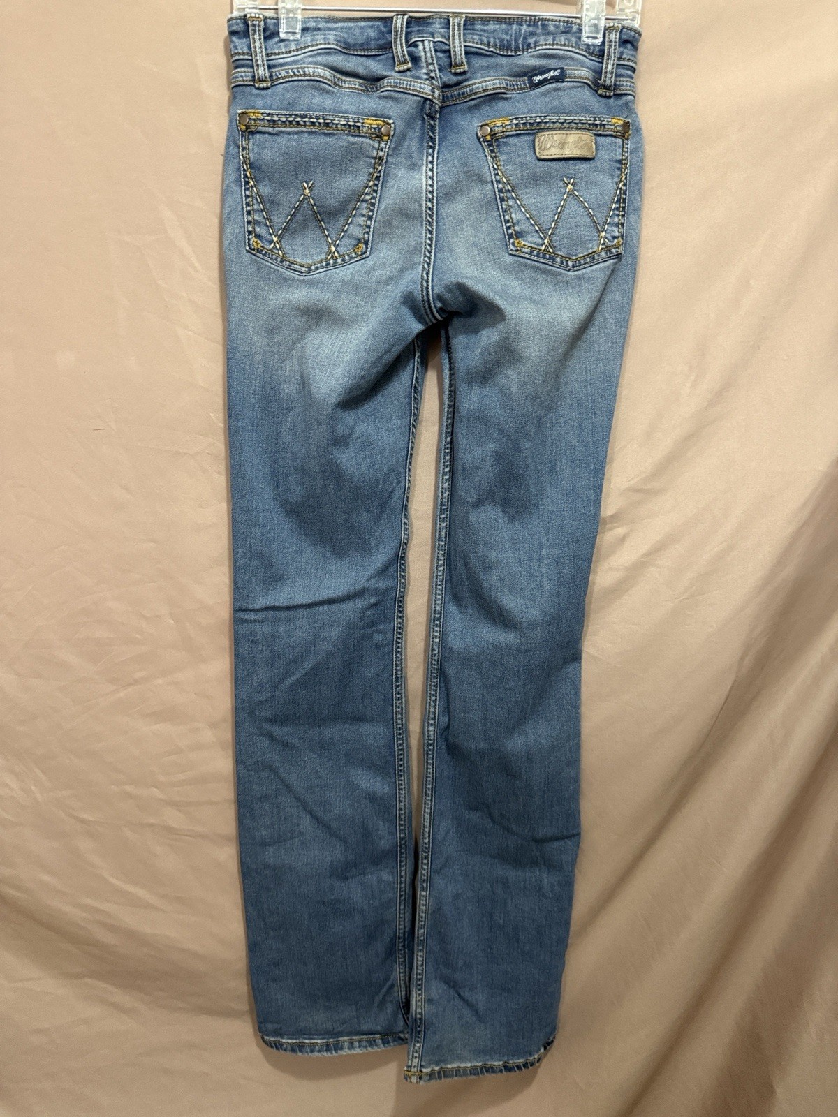 Wrangler Bundle Women’s Bootcut Jeans Blue Medium Wash Denim 28×36
