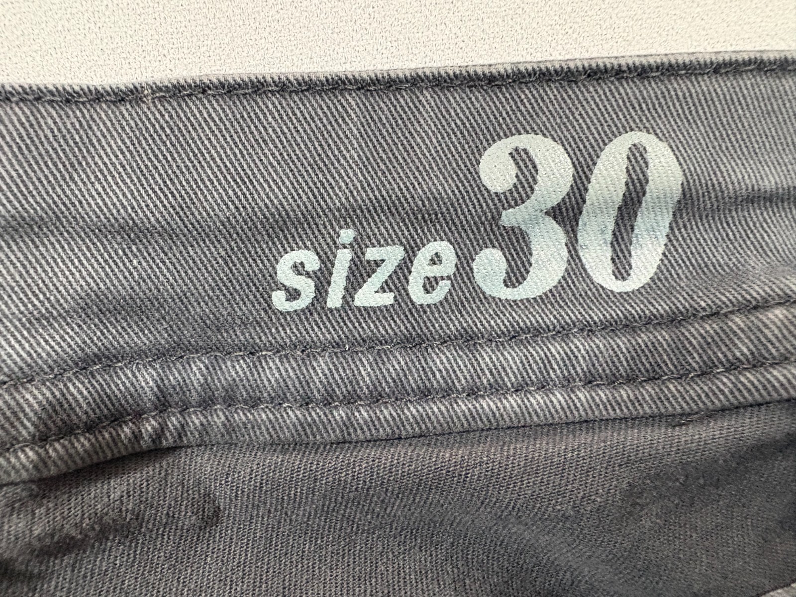 J. Crew Skinny Washed Twill Utility Chino Pants Gray Cotton Womens Sz 30 A6527