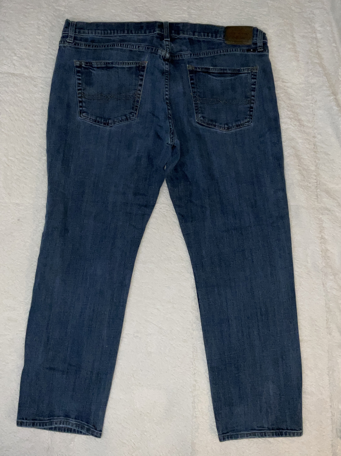 LUCKY BRAND Mens “221 Straight” Denim Jeans ~ 98% Cotton 2% Elastane~ 40×30