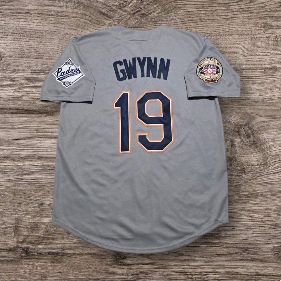 Tony Gwynn San Diego Padres 1999 Alternate Gray Men’s Baseball Jersey (M-2XL)