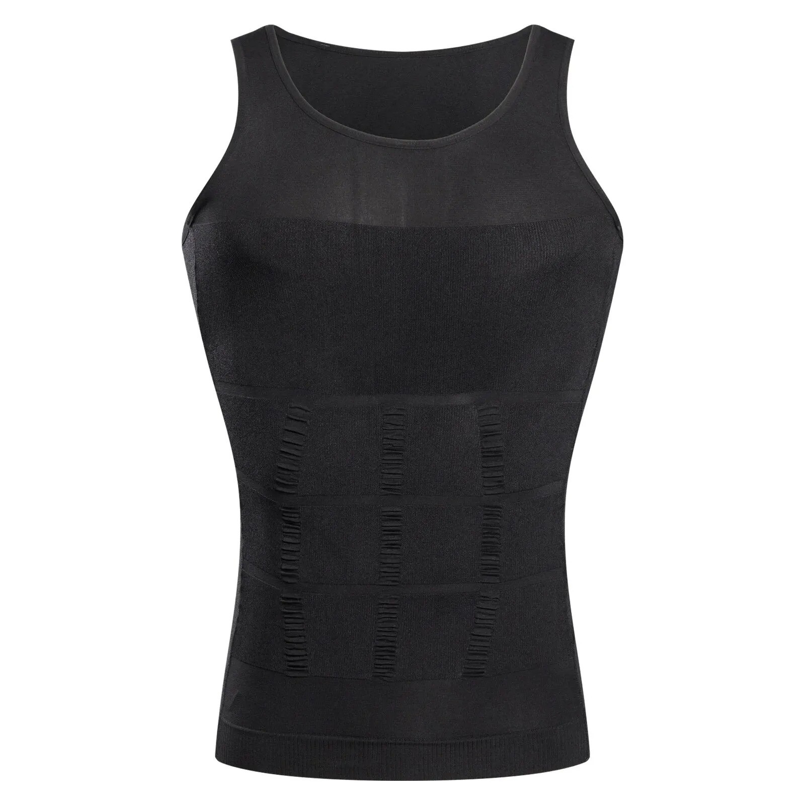 Men Body Shaper Slimming Tummy Vest Thermal Compression Shirt Tank Top Shapewear
