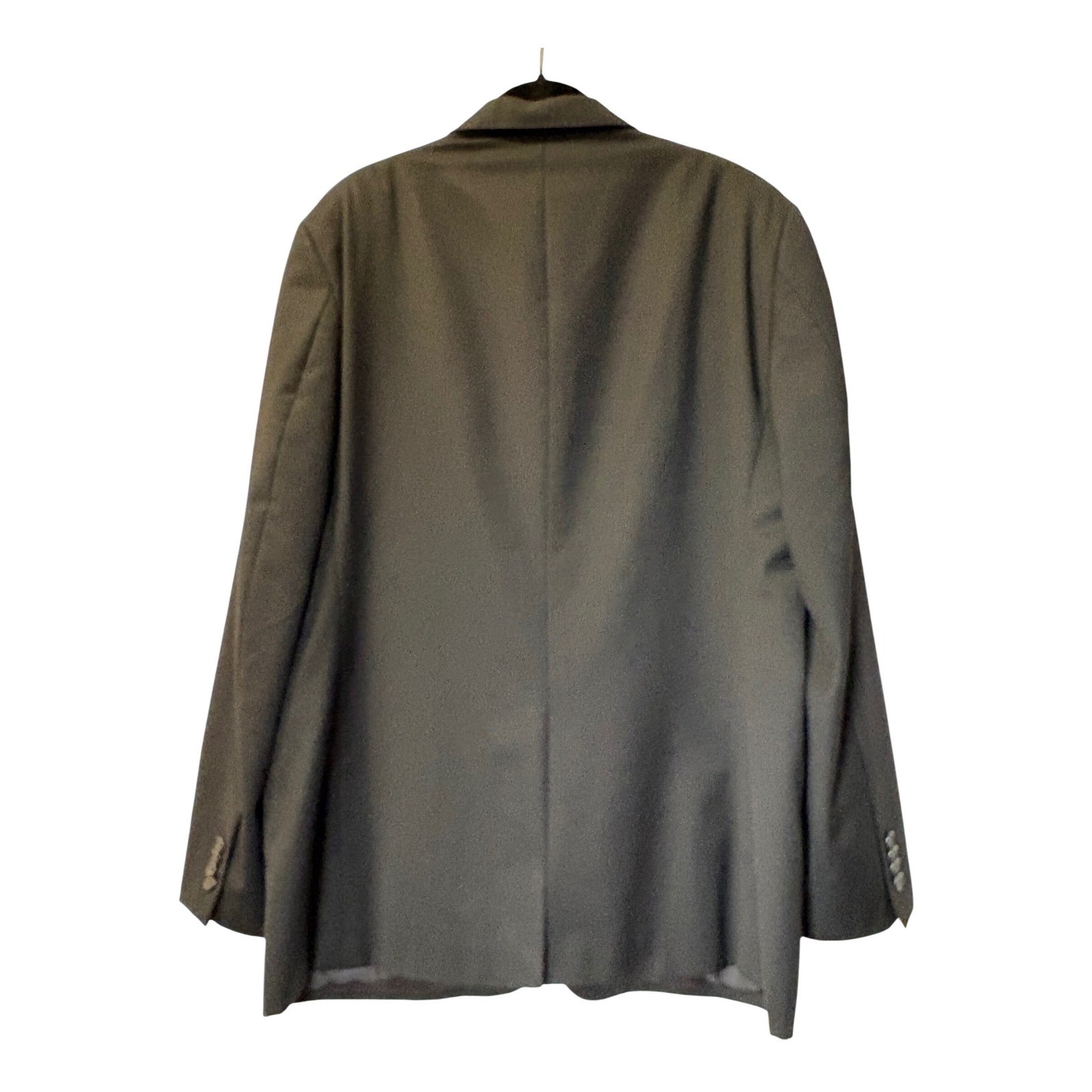 Lauren Ralph Lauren Mens 44R Black 100% Wool 2 Button Blazer Sport Coat Jacket
