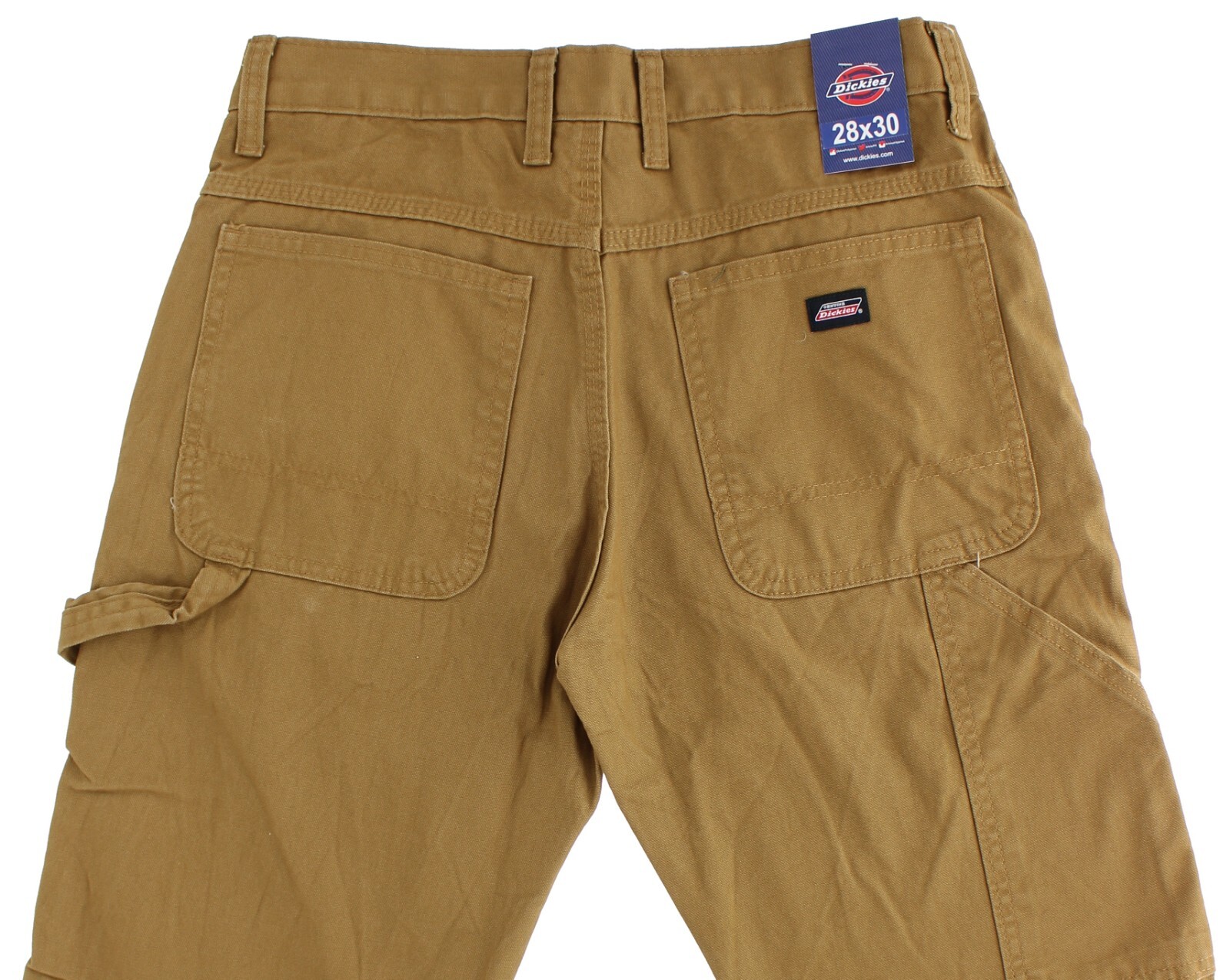 Dickies Men’s Carpenter Pants, Regular Fit, Straight Leg, 6-Pocket, Hammer Loop