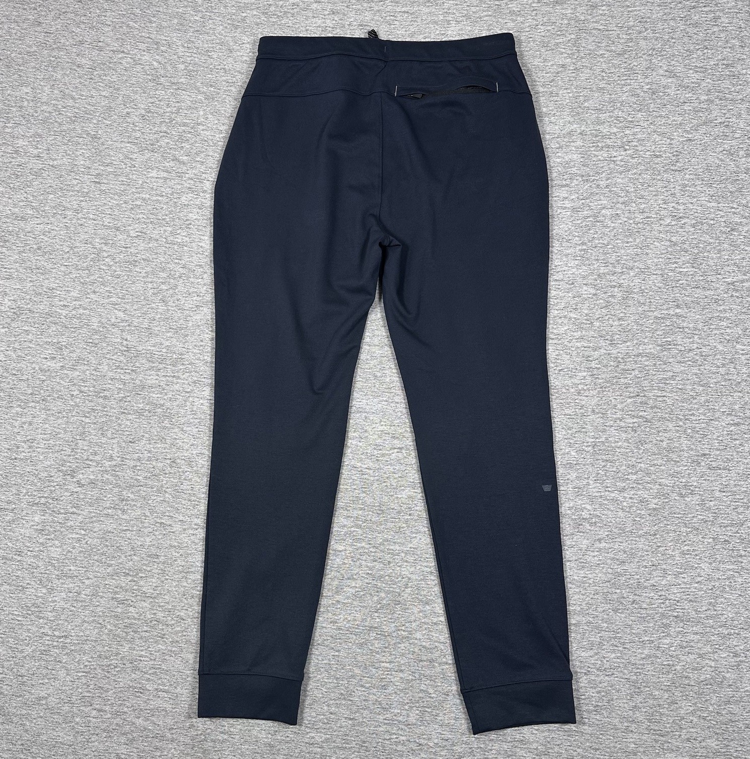 Mack Weldon Joggers Pants Mens Medium Blue Performance Stretch Daily Wear