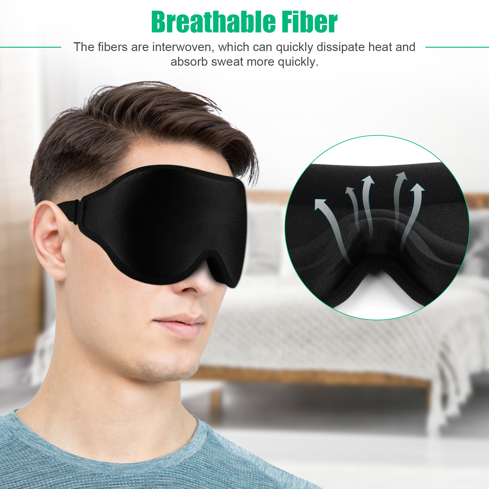 2PCS 3D Travel Silk Eye Mask Sleeping Soft Padded Shade Cover Relax Blindfold US