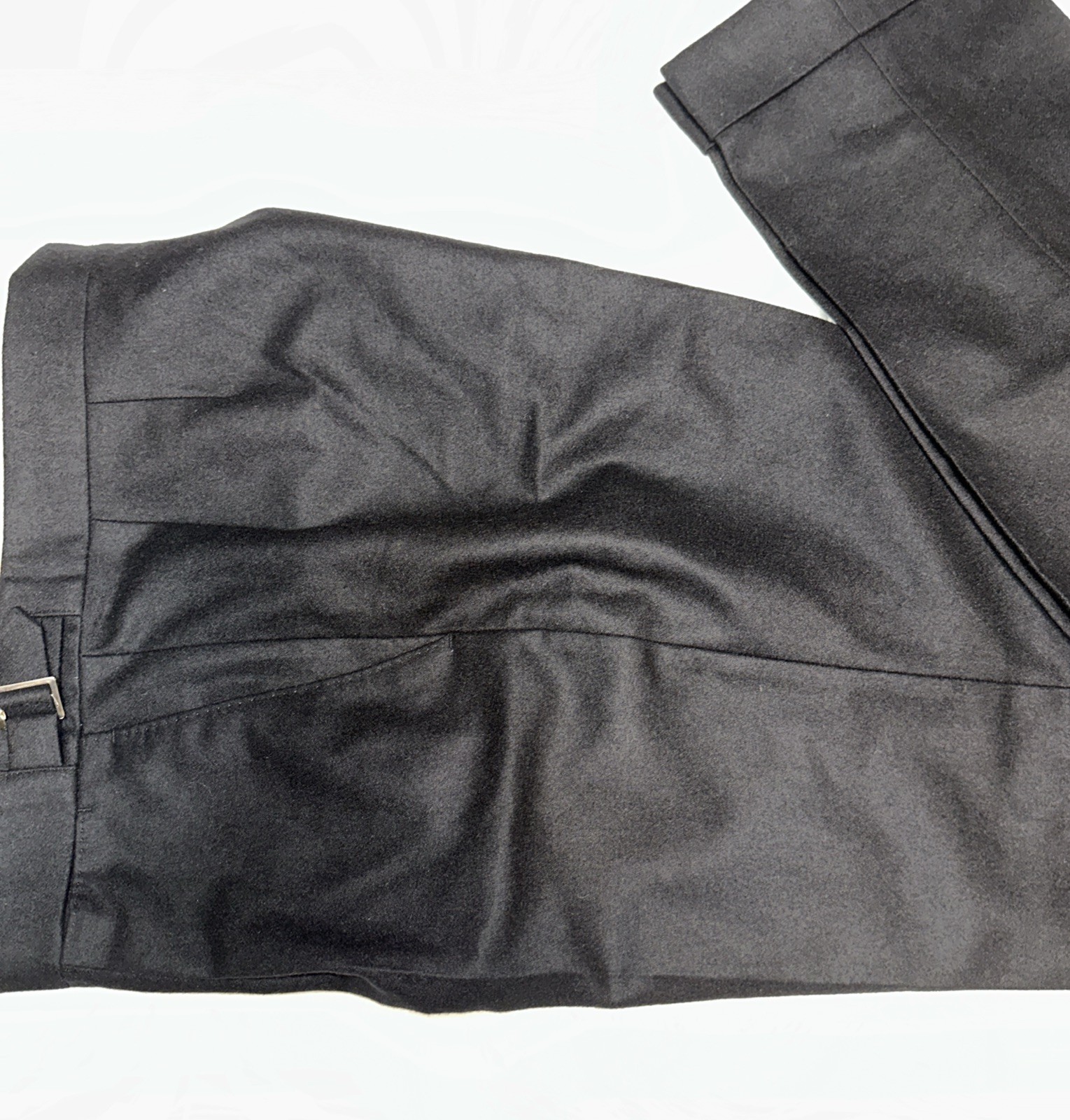 BERG & BERG Black Wool Pants EU 50 NEW US 34×31 1/2 New Without Tags.