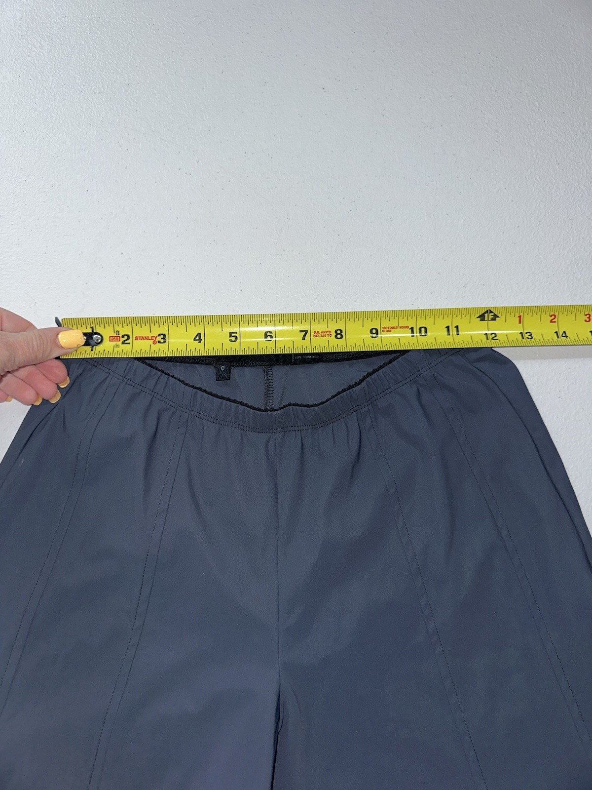 Porto San Francisco Pants Women 0 XS Stretch Pull On Balloon Barrel Minimalist