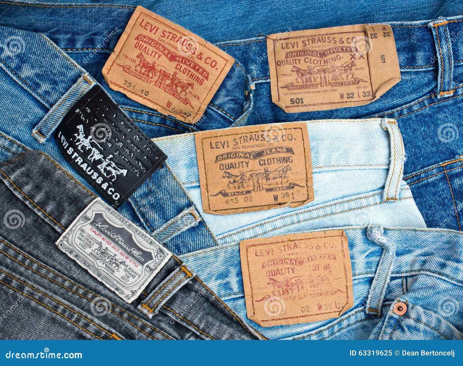 New Mens Levi’s Jeans With Tag-Various Sizes & Styles