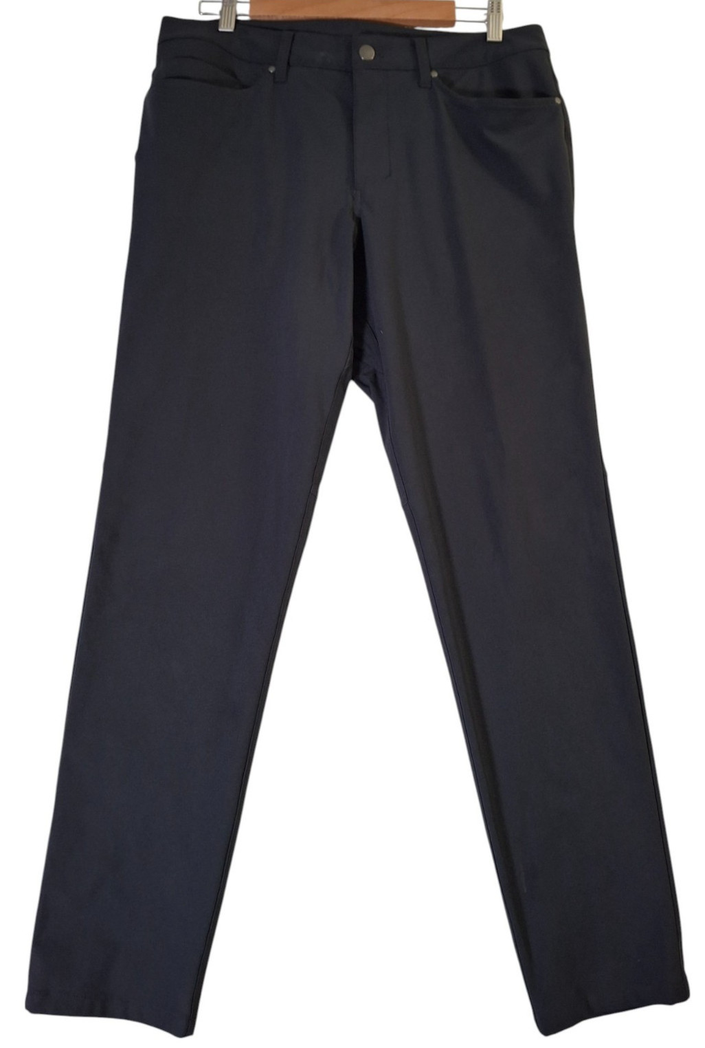 Lululemon ABC Pants Men’s 32* (Fits 34×30) Gray Warpstreme Stretch Chino LM5704S