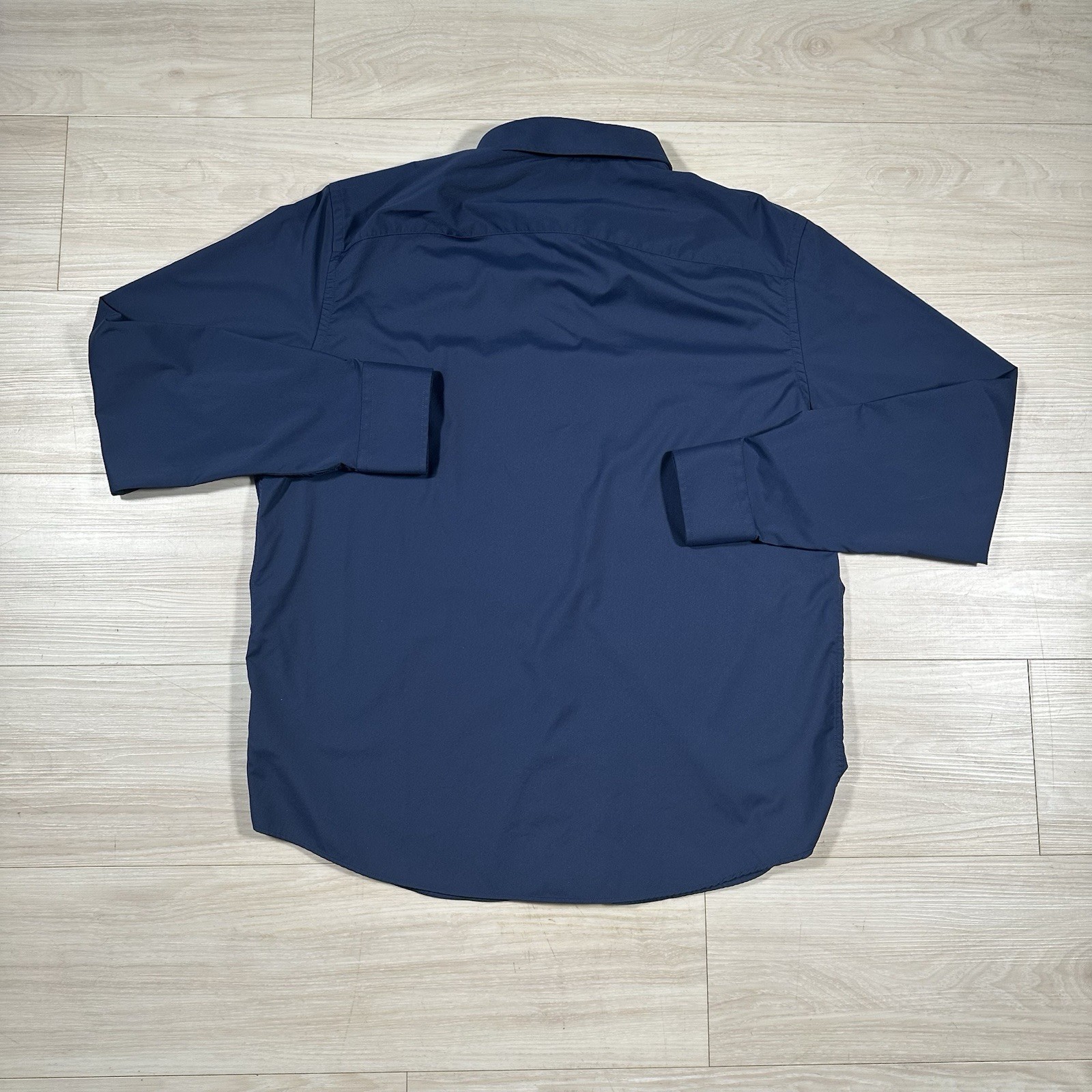 Untuckit Slim Fit Shirt mens 2XL Button Up Stretch Nylon Elastane Performance