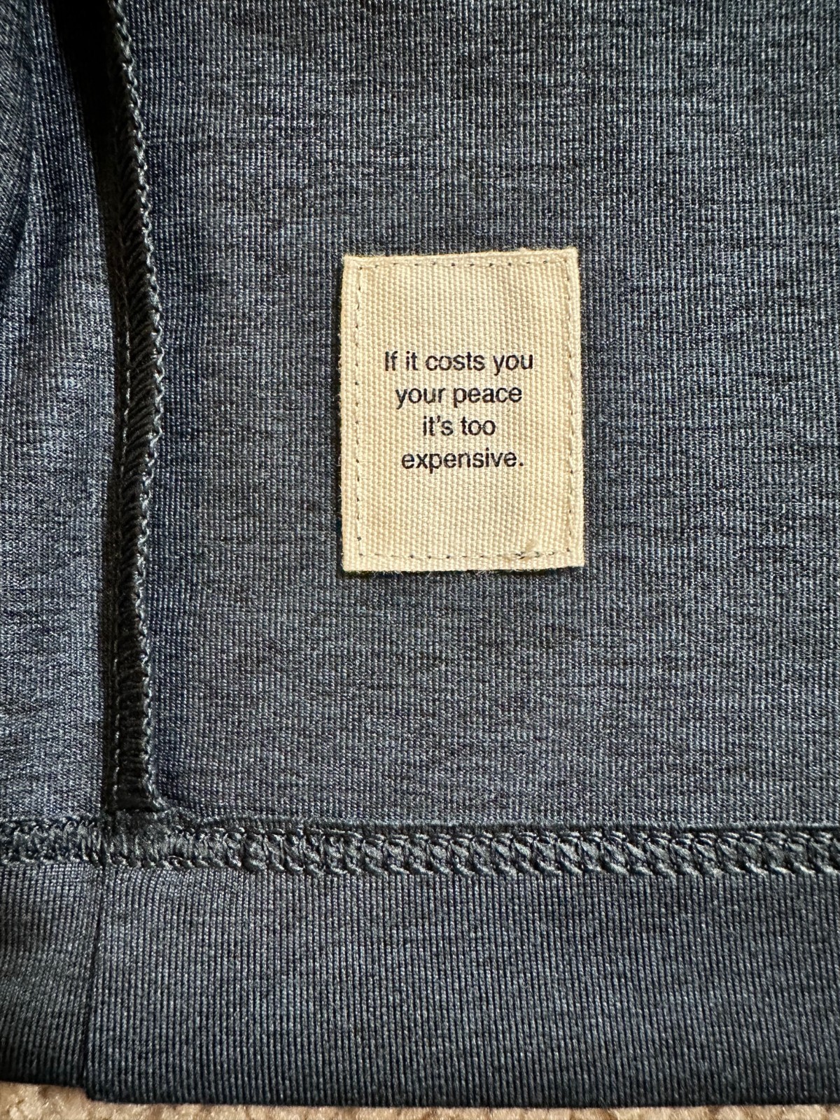 Vuori Men’s Sunday Element Vest INK HEATHER Blue sz Small NEW