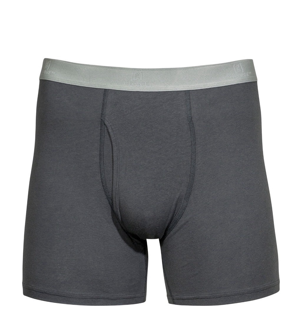 Mens George (6) Pack Black & Gray Stretch Boxer Brief Size: XL (40-42) NWT
