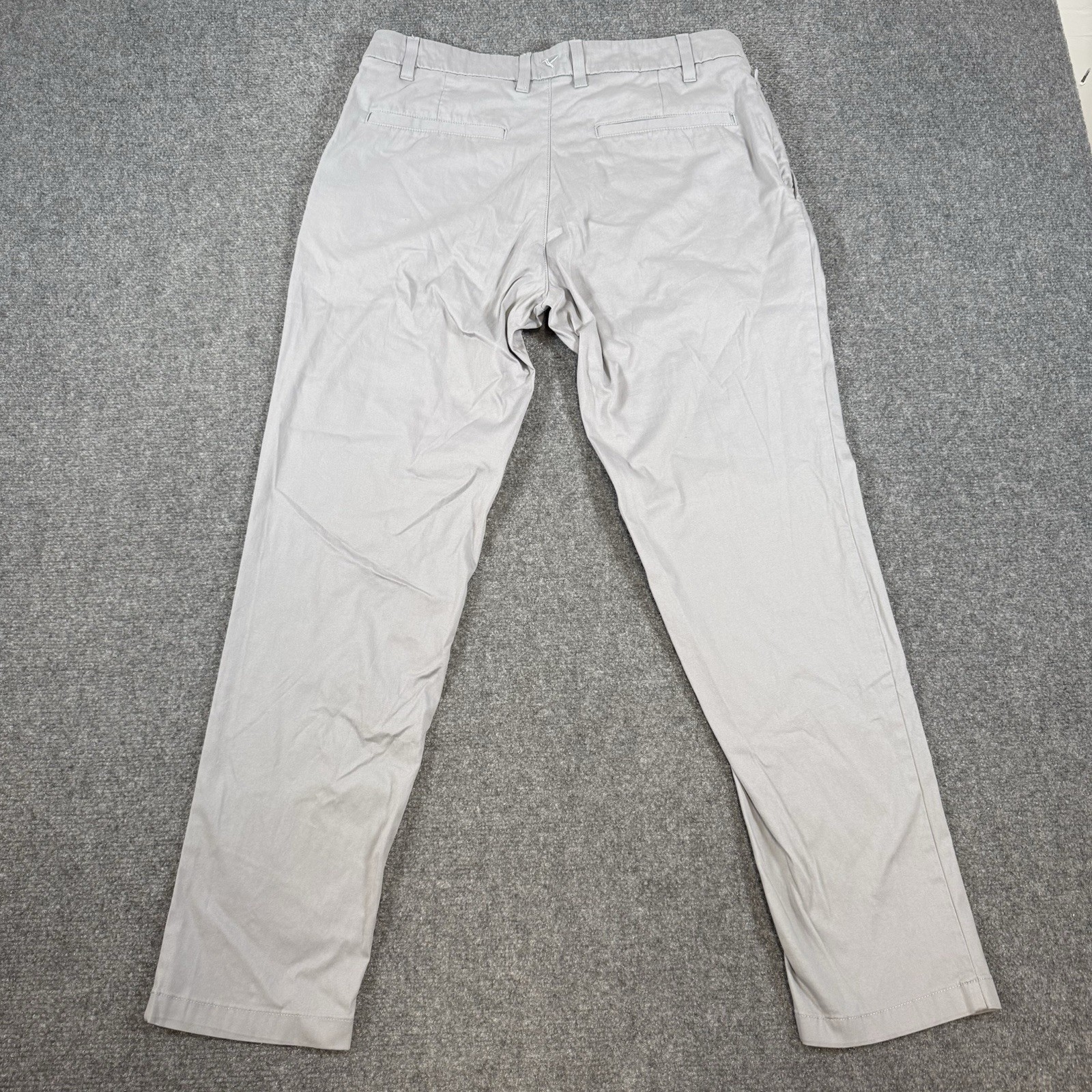 Birddogs Pants Mens 34×30 (Fits 32×29) Gray Performance Stretch Boomstick Golf