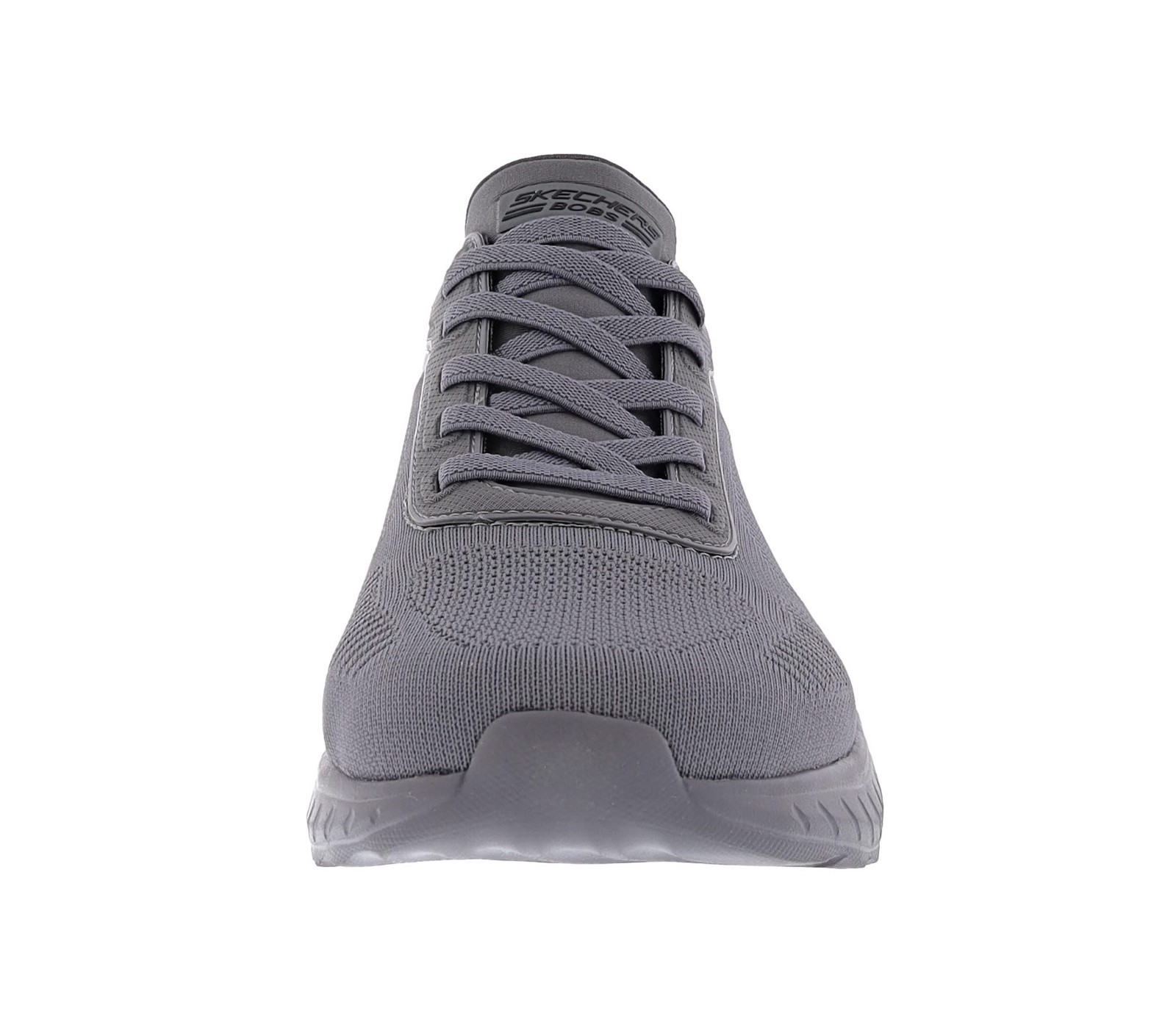 SKECHERS MEN’S SLIP-INS: BOBS SQUAD CHAOS- SOLID STEP 118312/DKGY WALKING SHOES