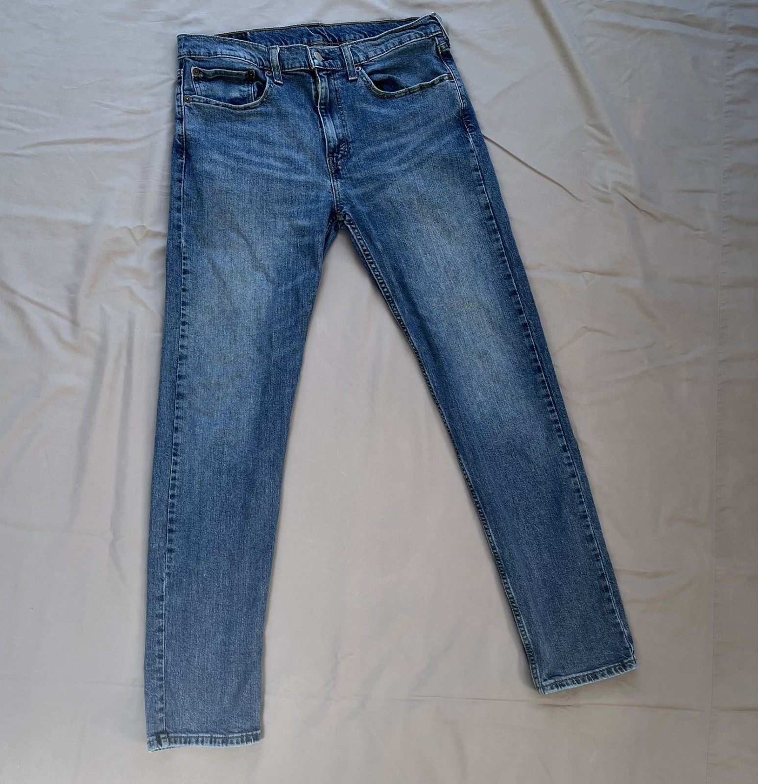 Levi’s 502 Jeans Men’s 34×34 Blue Medium Wash Denim