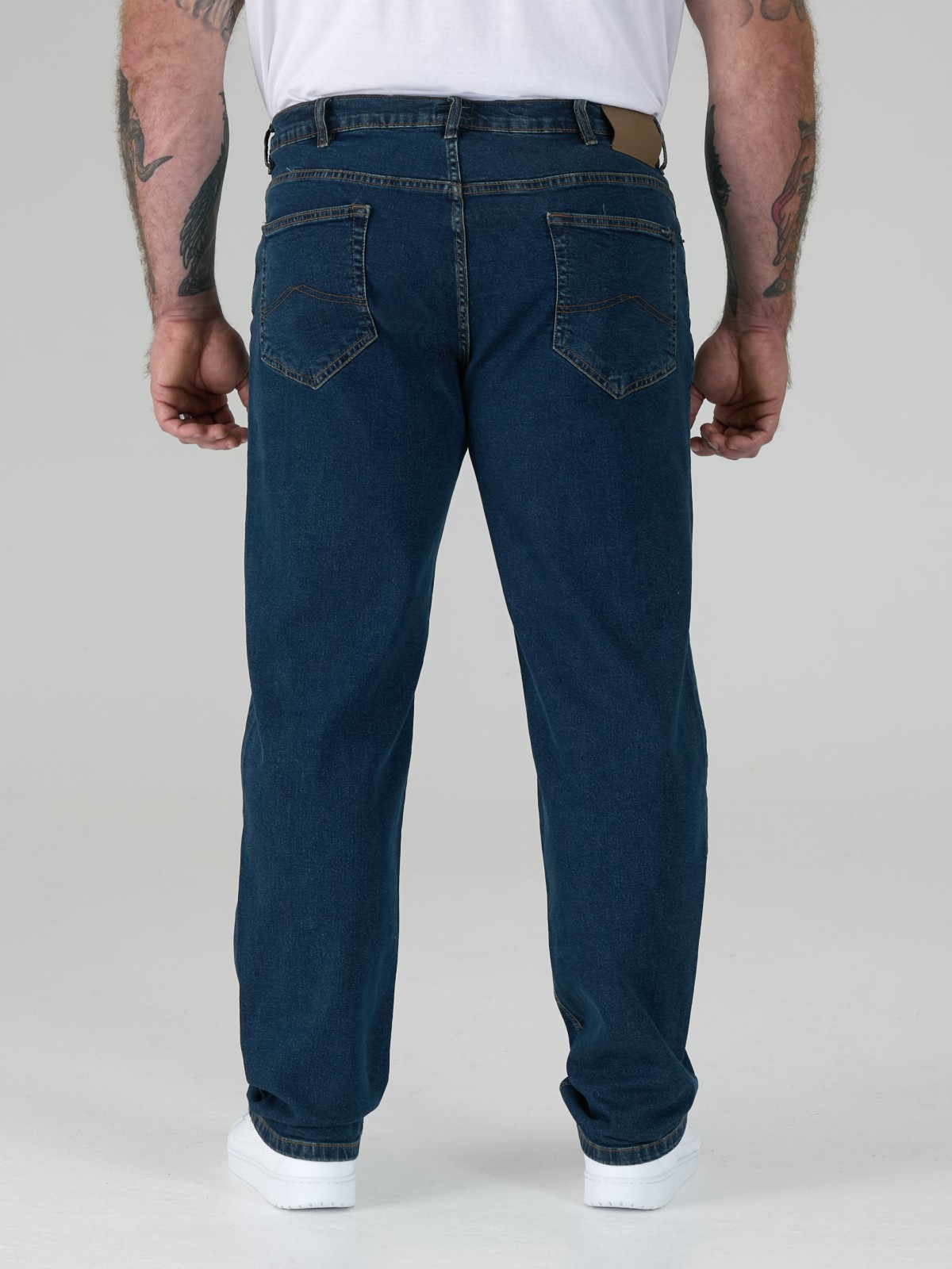 Rockford Mens Blue Stretch Jeans Comfort Fit Carlos 28″ 30″ 32″ 34″-40″ (RJ410)