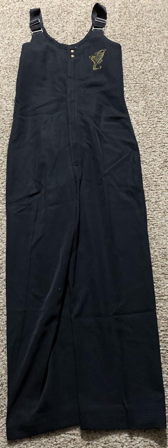 Fruhauf Men’s Wool And Polyester Overalls Sz.30-32 Pre-Owned Black