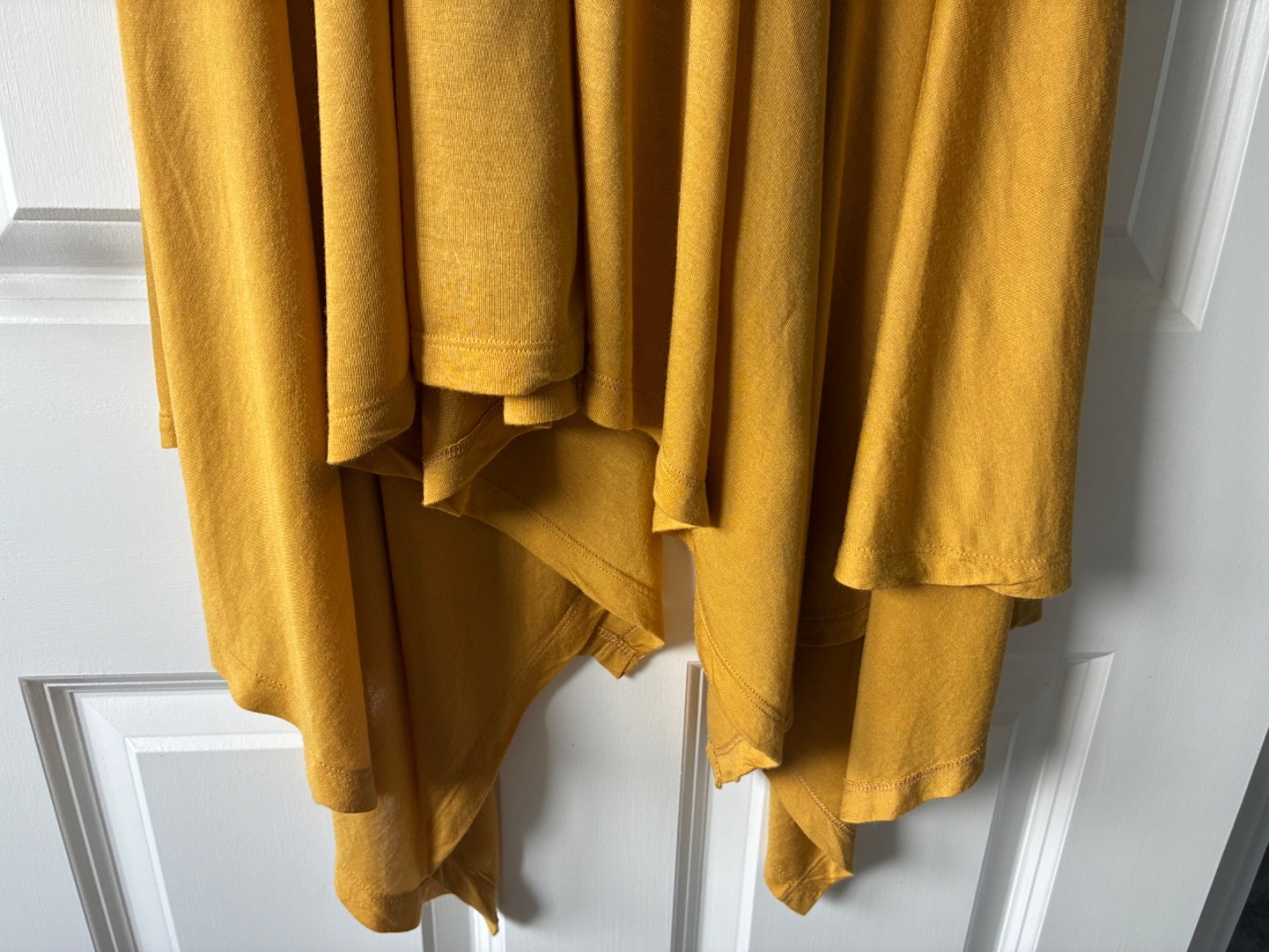 Ted Baker Mustard Yellow Modal Silk Trim Maxi Dress UK 14 Size 4 Oversized