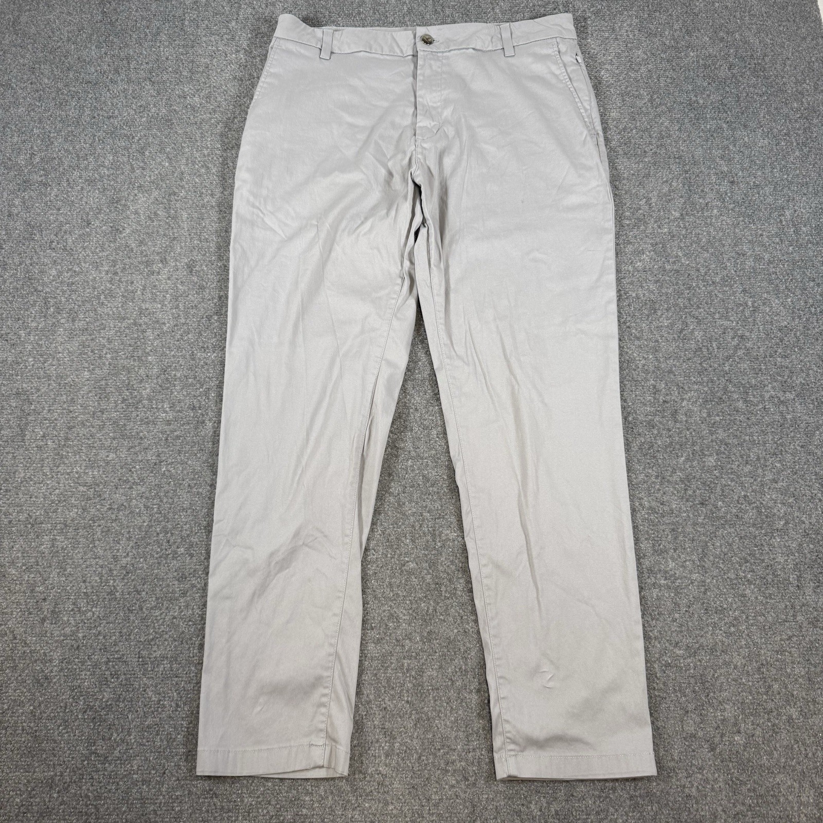Birddogs Pants Mens 34×30 (Fits 32×29) Gray Performance Stretch Boomstick Golf