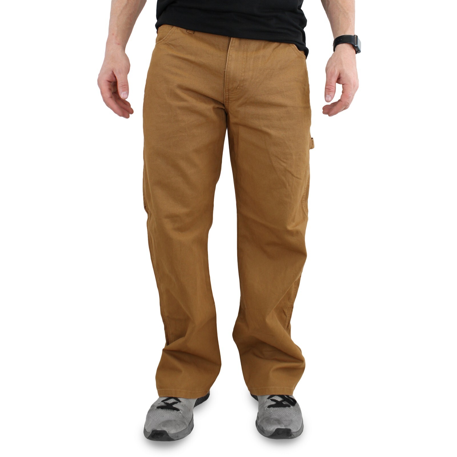 Dickies Men’s Carpenter Pants, Regular Fit, Straight Leg, 6-Pocket, Hammer Loop