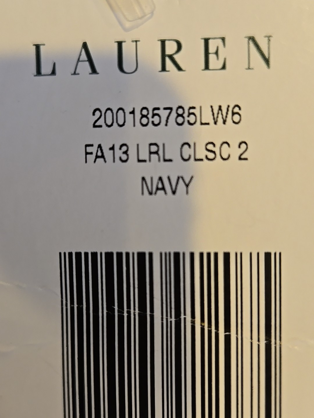Womens Lauren Ralph Lauren Navy Blue Short Sleeve Sweater Size L HAND WASH ONLY