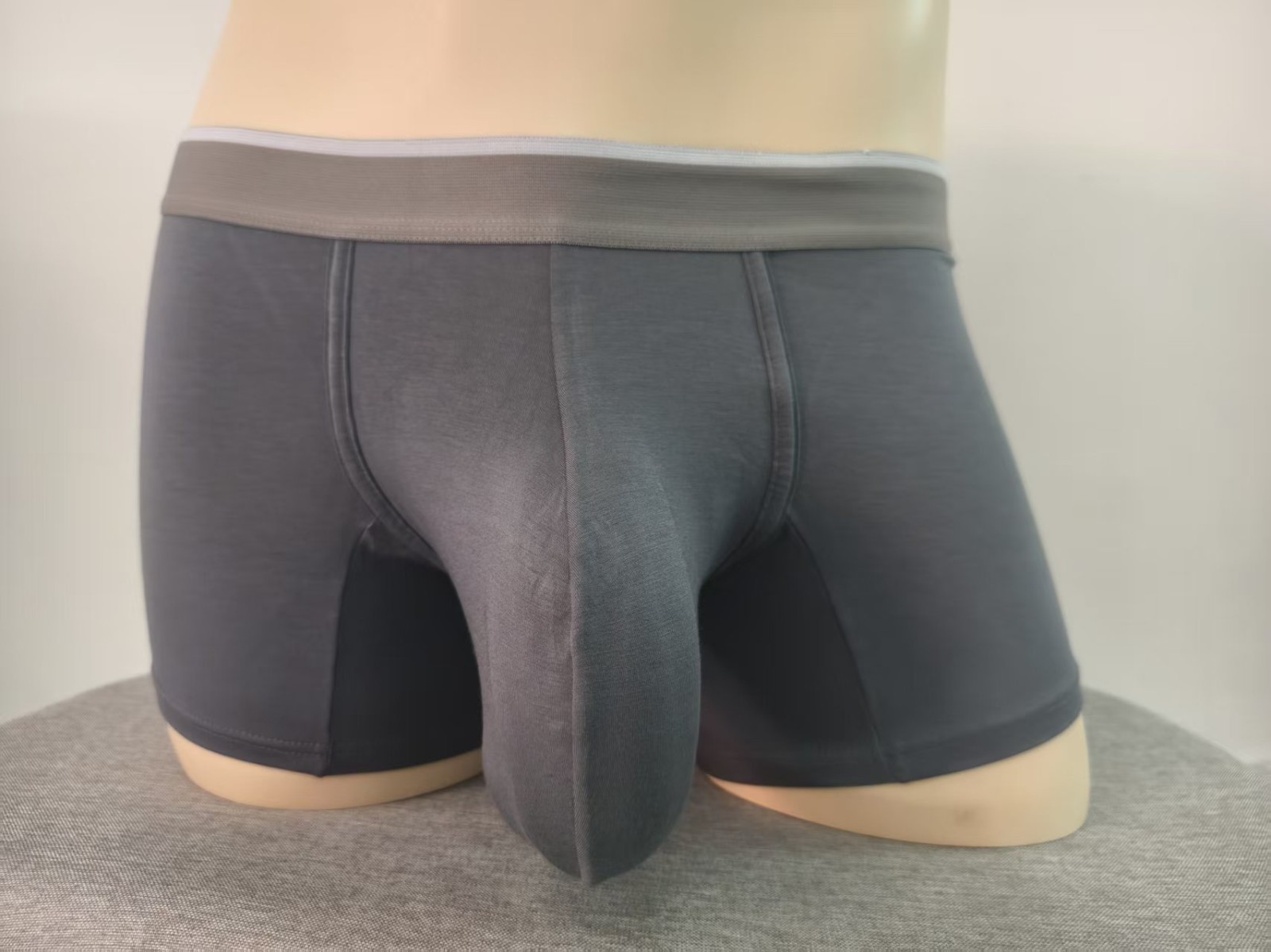 Mens Super Large Pouch Boxer Shorts Comfortable Soft Trunks Underwear Pants