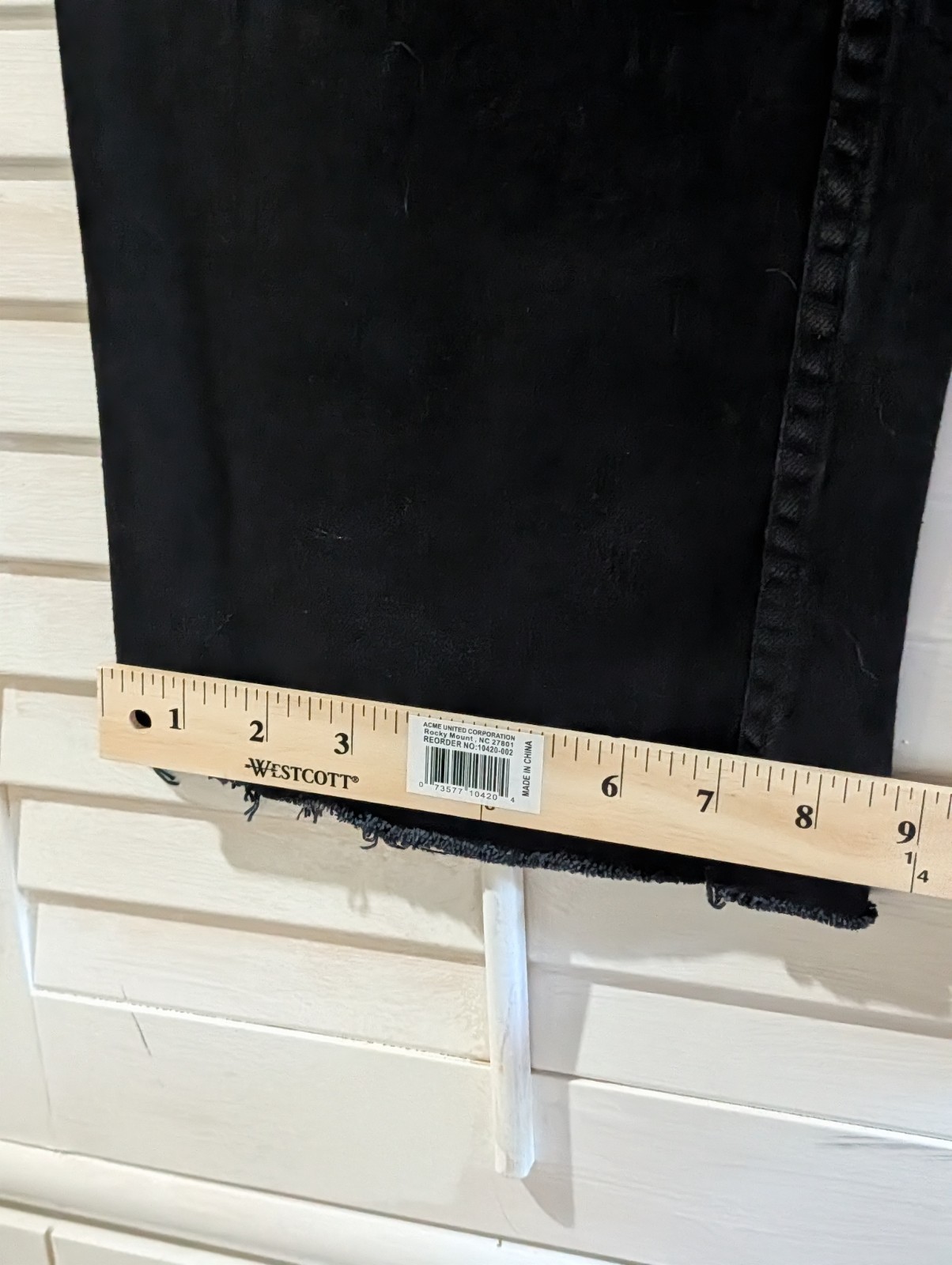 Men’s Levi 527 Jeans Slim Bootcut Black Fits 36×24 bottoms cut