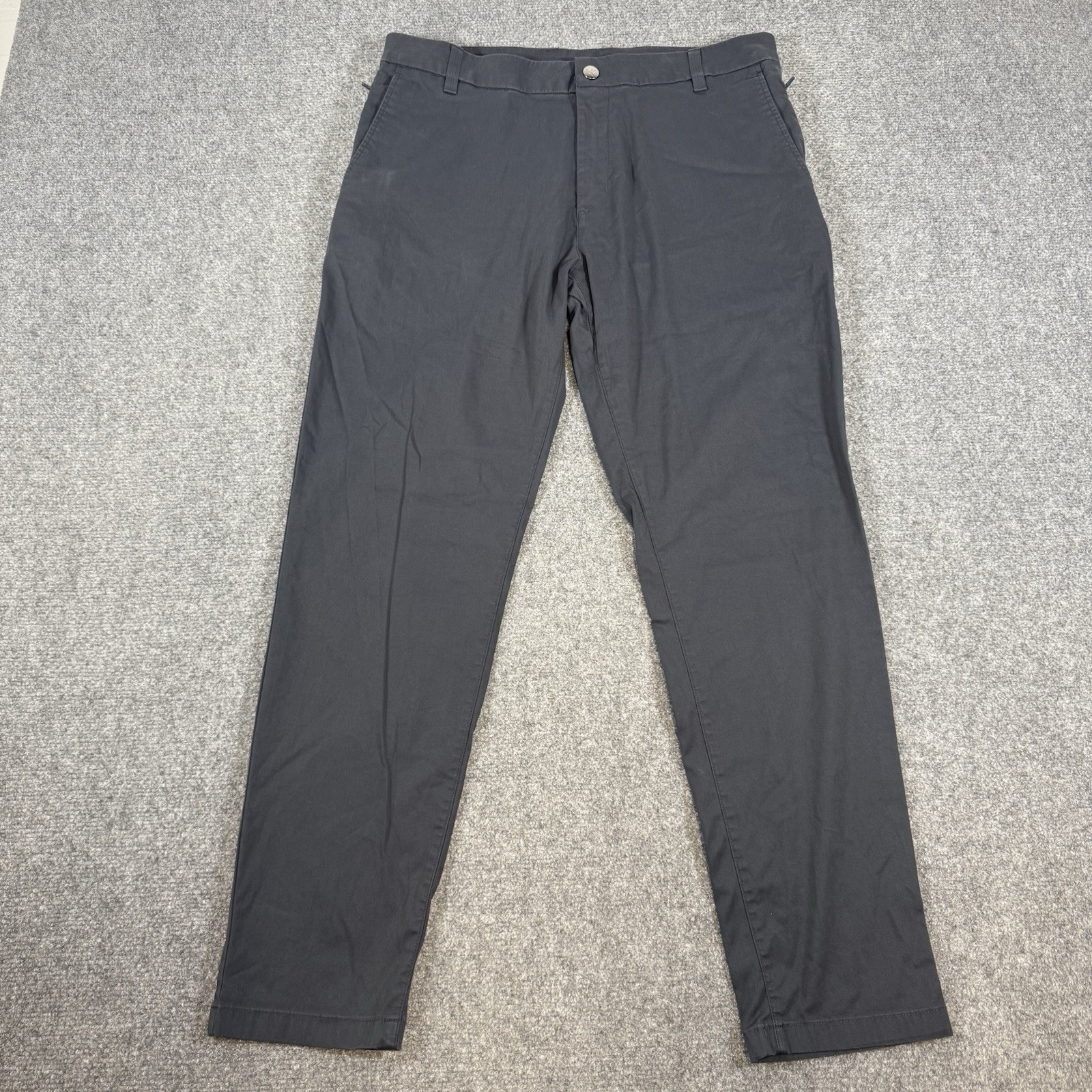 Birddogs Pants Mens 34×30 (Fits 32×29) Gray Performance Stretch Boomstick Golf