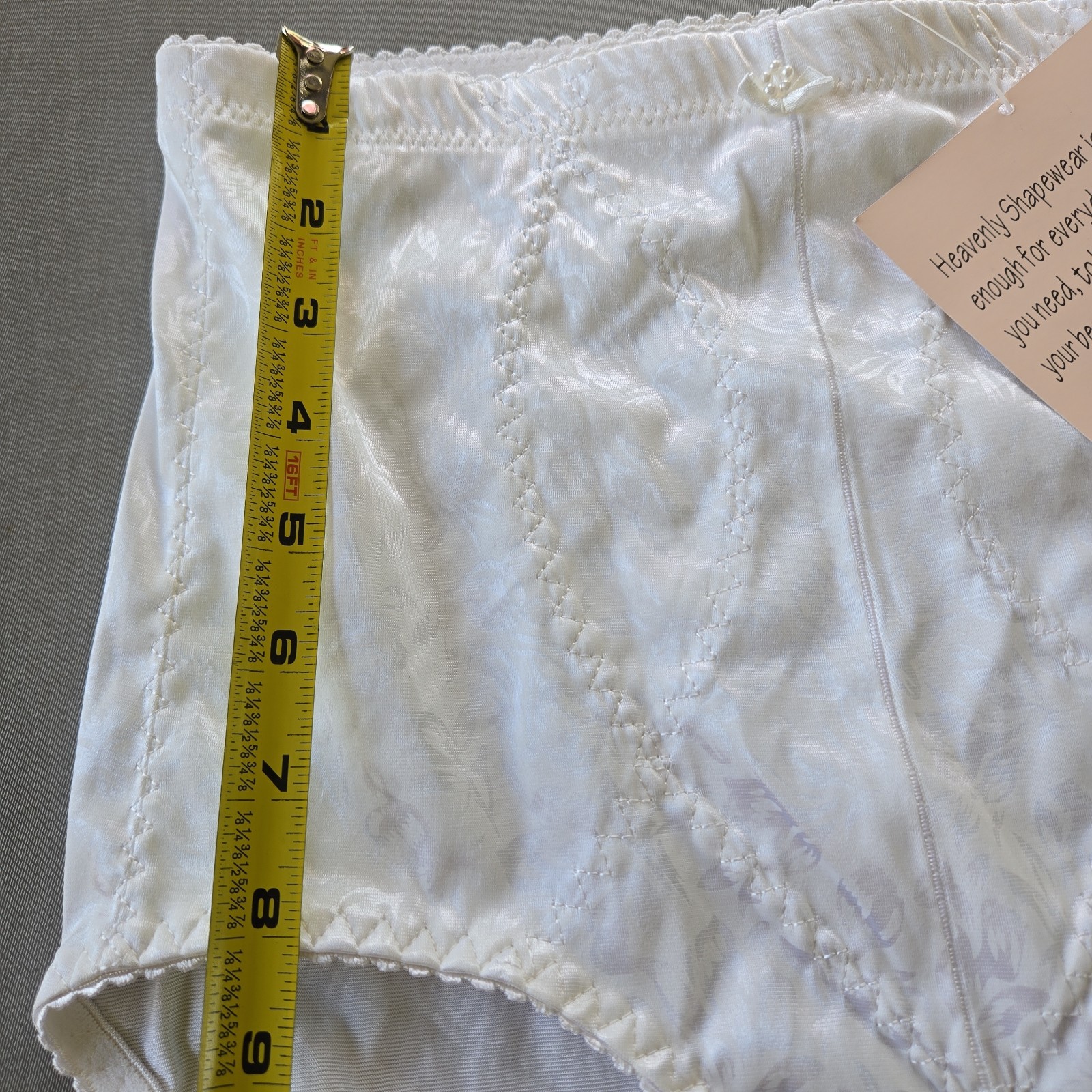 NWT Heavenly Shapewear 2X Plus Size Control Brief Vtg Girdle Panties Support