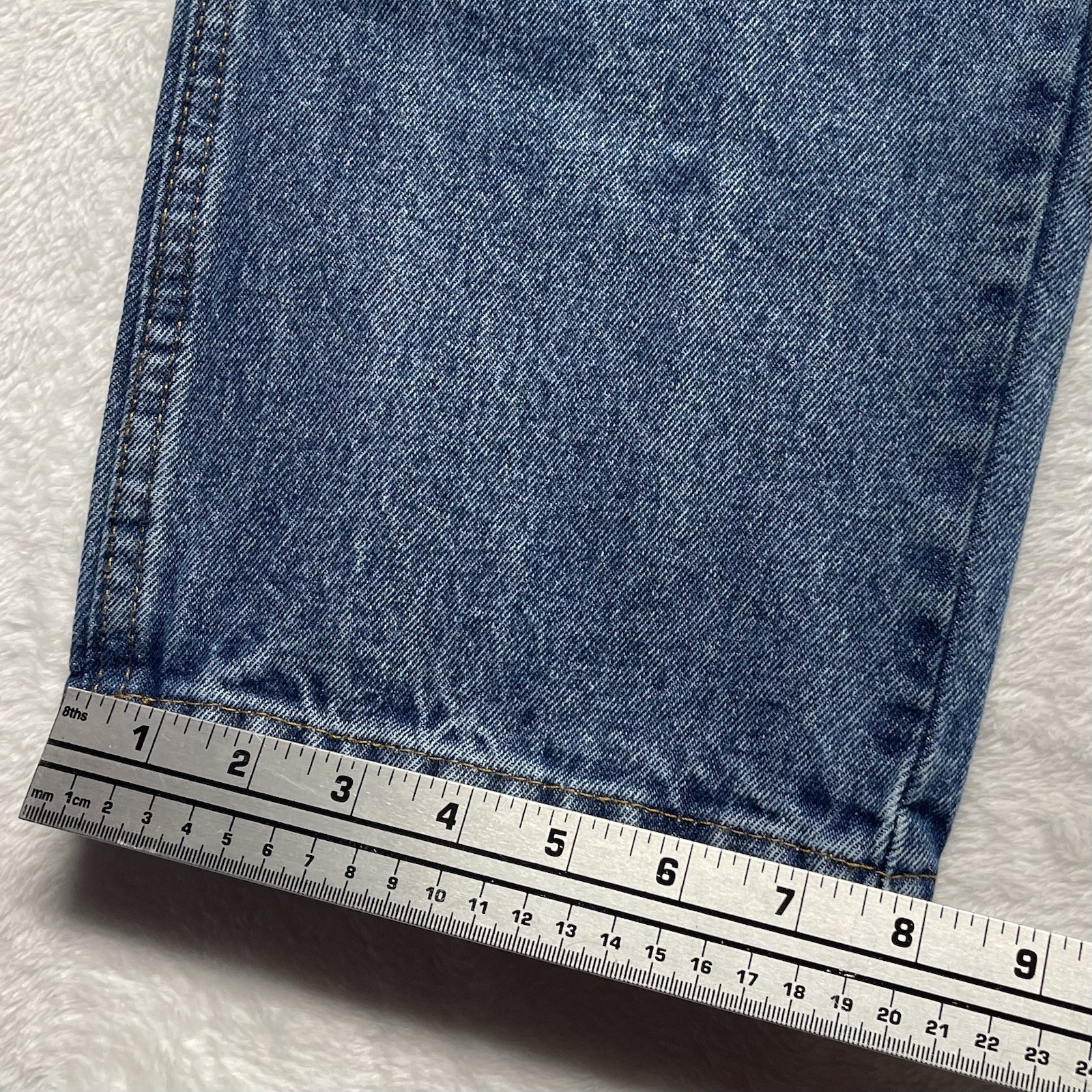 Rustler By Wrangler Men’s Denim Jeans Regular Fit Straight Leg Blue 38 x 30 New