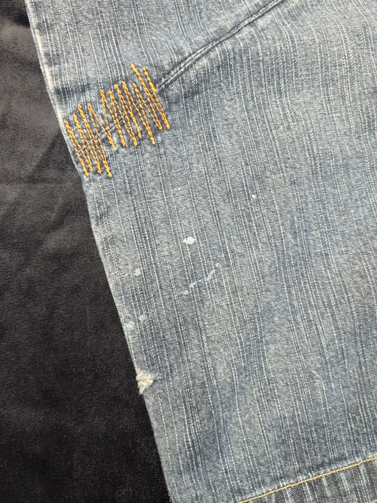 Vintage Baggy Y2K KnoBetta Kno Betta Jeans Mens 40×30 Medium Wash Wide Leg