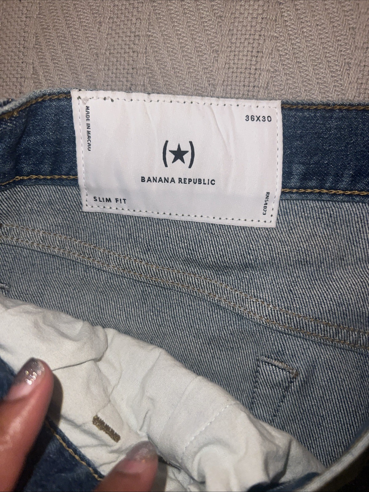 Banana Republic Blue Jeans Size 36×30