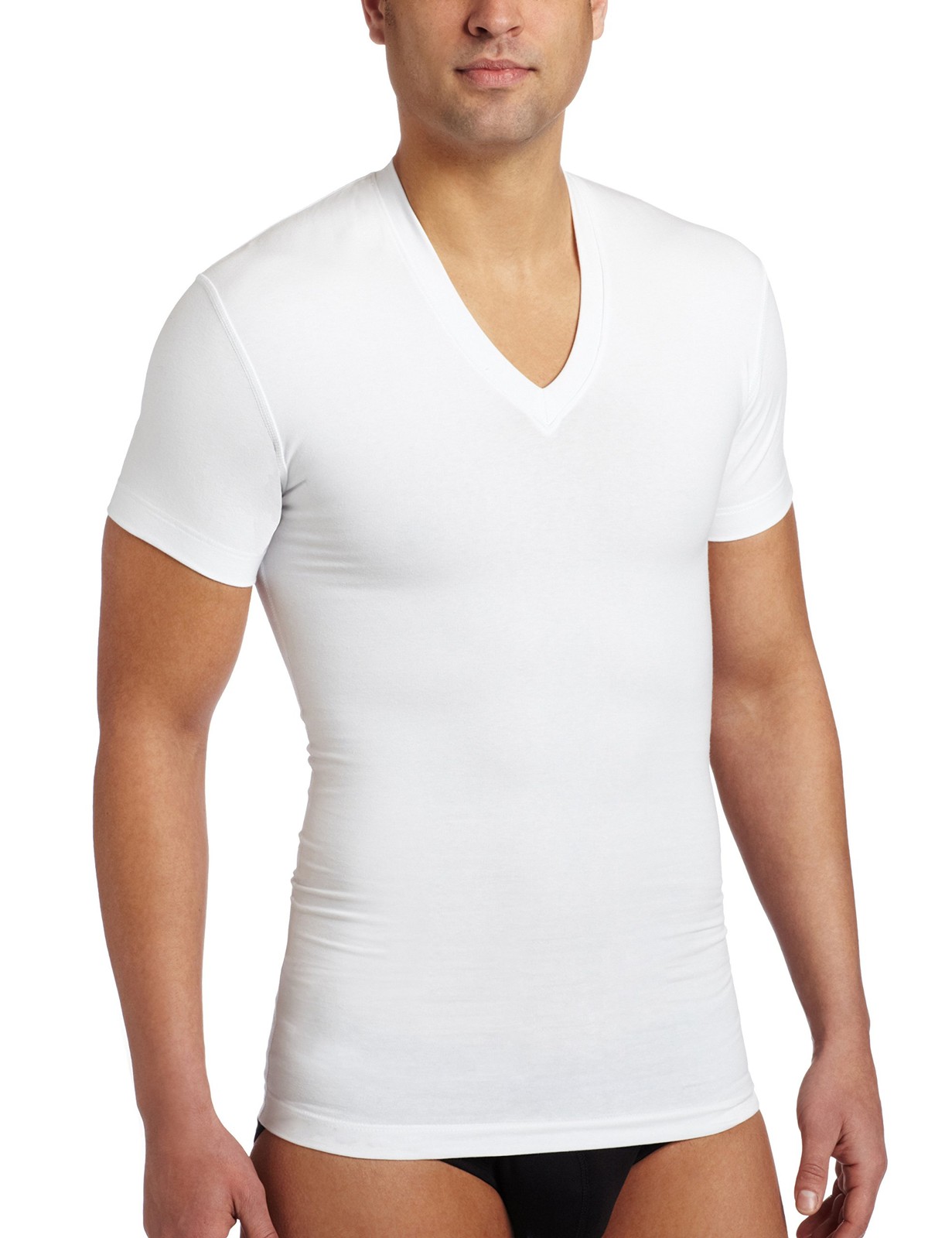 2(X)IST mens 3100451003s undershirts, Pure White, Small US