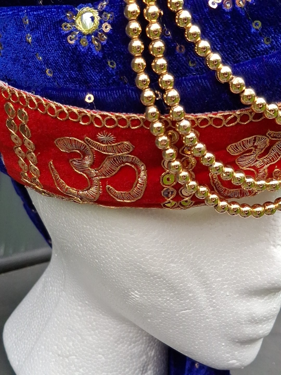 Indian Turban Dulha Safa Pagri Men Groom Wedding Maharajeh Baraati Bollywood Hat