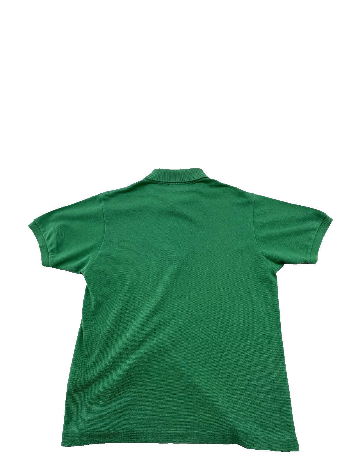 Lacoste L1212 Green Cotton Pique Mens Polo Shirt Size 3 EU Short Sleeve