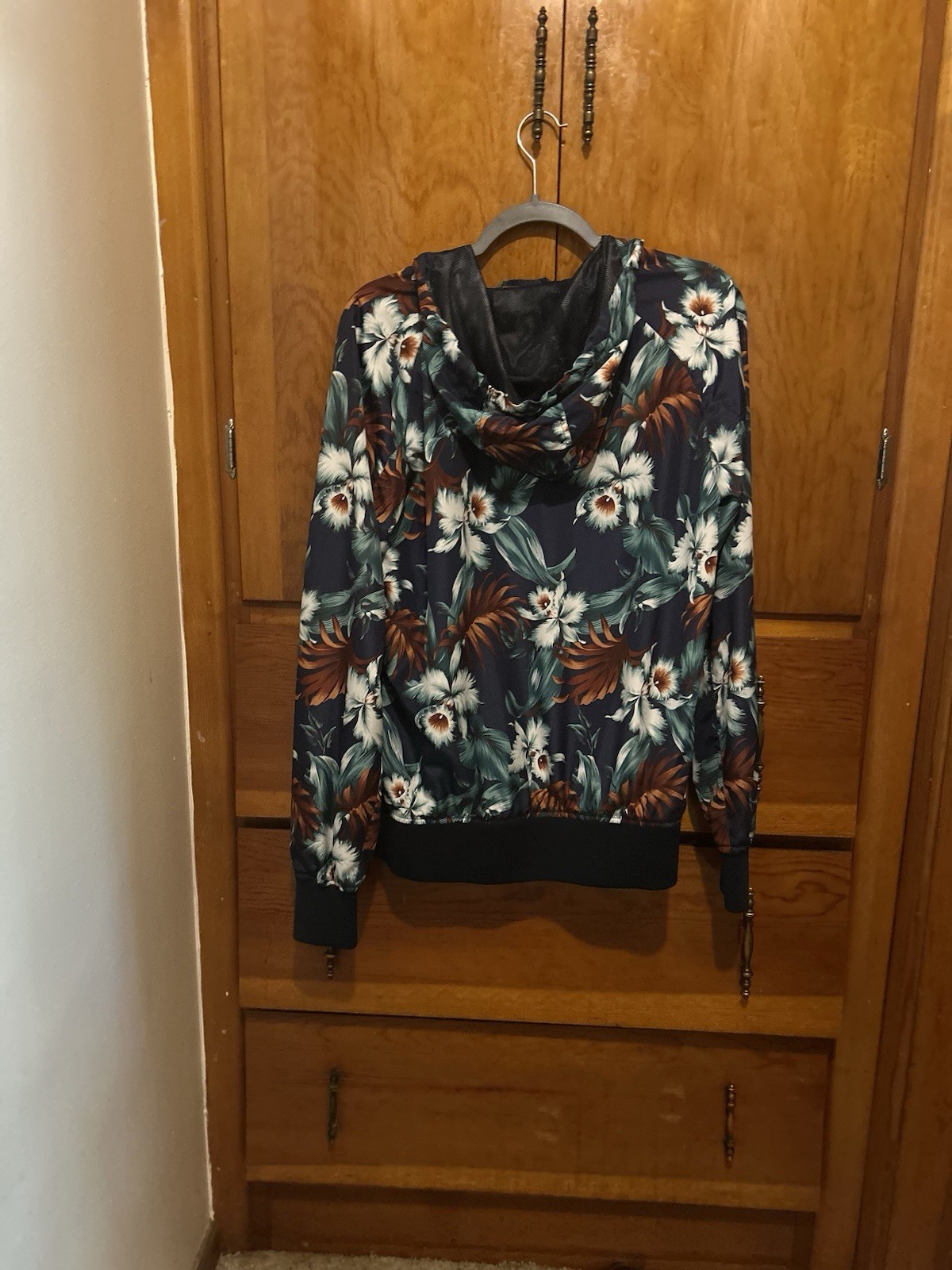 Franklin & Marshall Tropical print Windbreaker