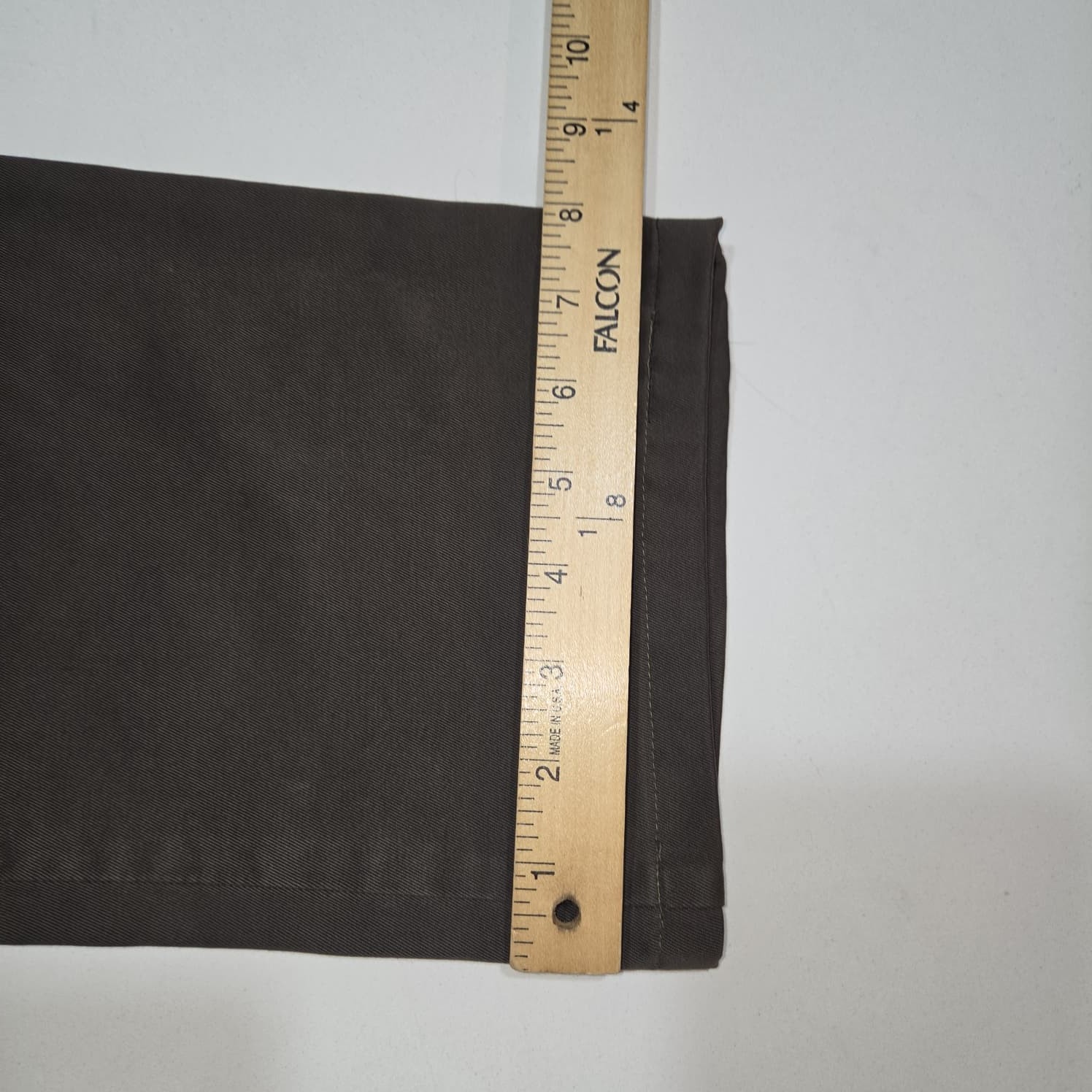 Ermenegildo Zegna Brown Straight Chino Pants Mens 32(28×27.5) Made in ITALY