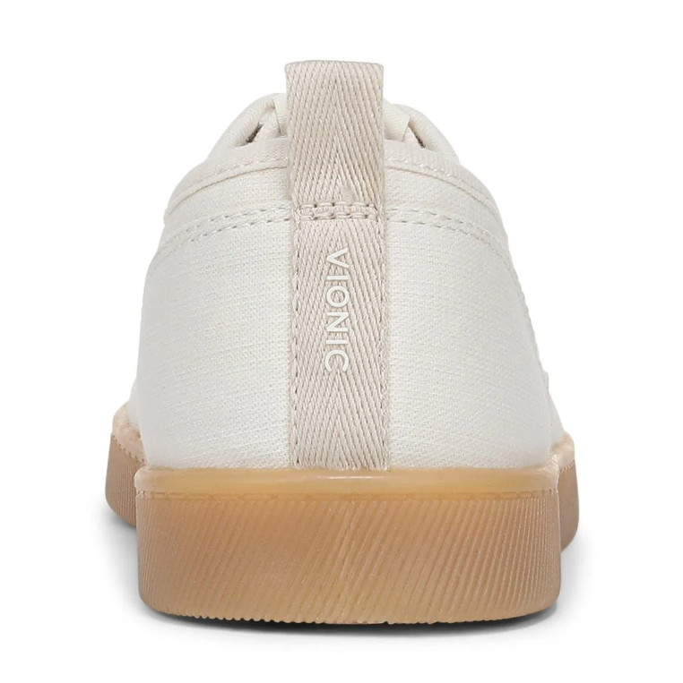 NEW VIONIC Women’s Beach Cyan Slip On Sneaker, Ivory (Medium)- No Import Fees