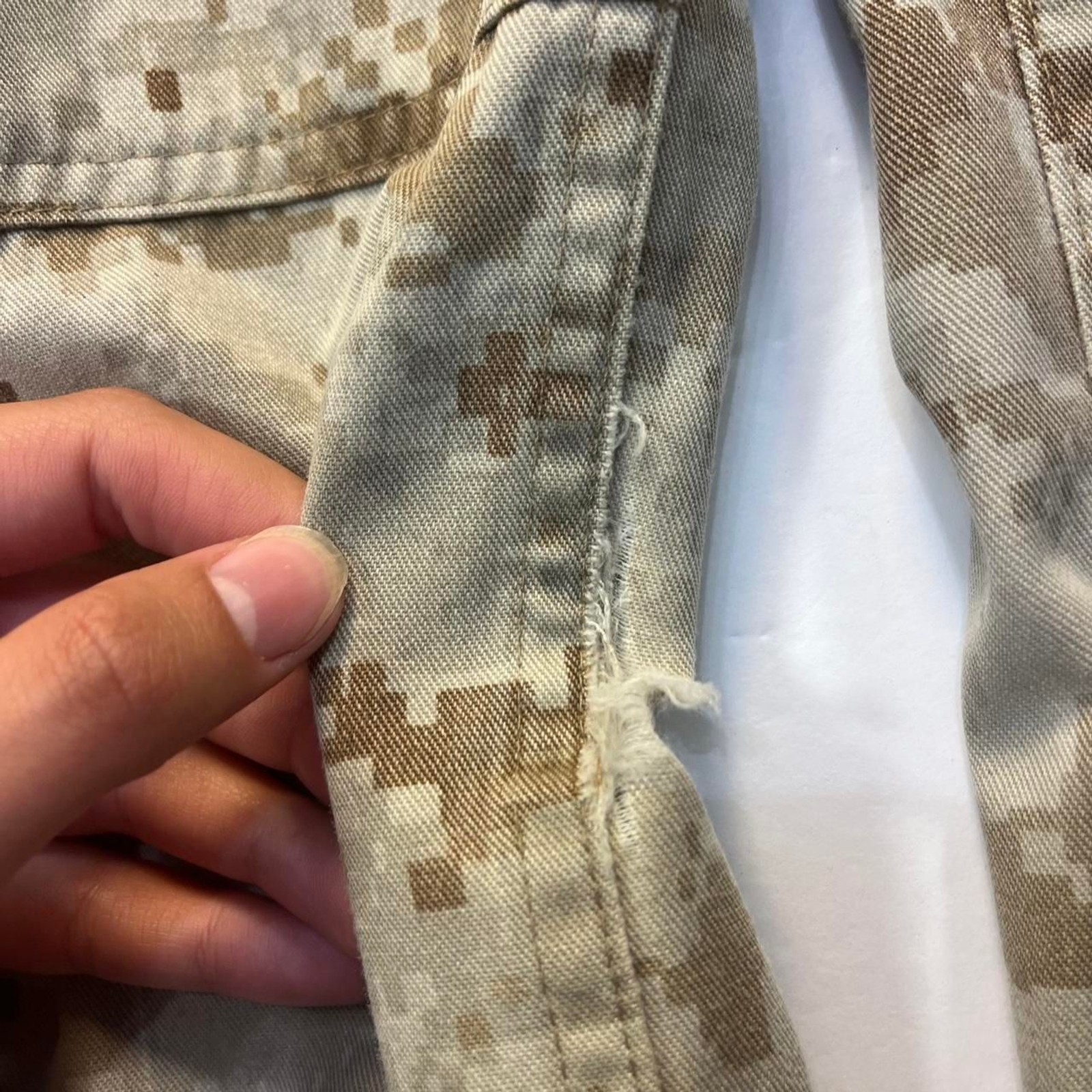 Women’s USMC Desert Camo Pants Small Short Military Utility Gorpcore