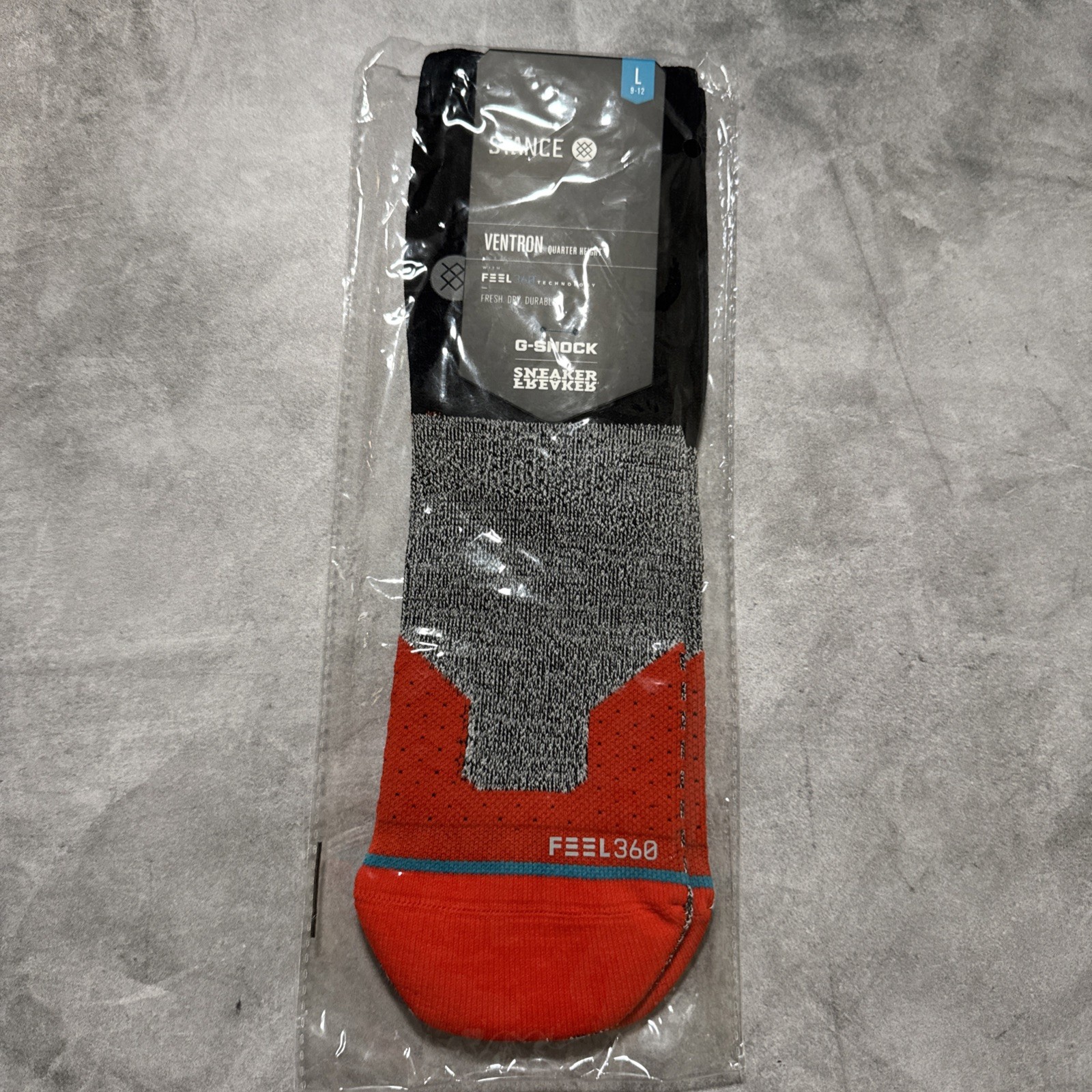 Casio G-SHOCK x STANCE x Sneaker Freaker Socks LARGE (sz. M9-12) NEW DS SEALED