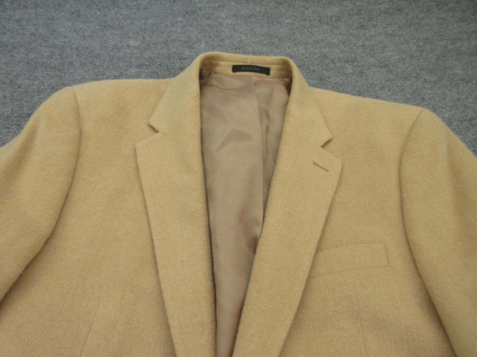 Ralph Lauren Chaps Sport Jacket Mens 42R Brown Camel Hair Single Vented Adult