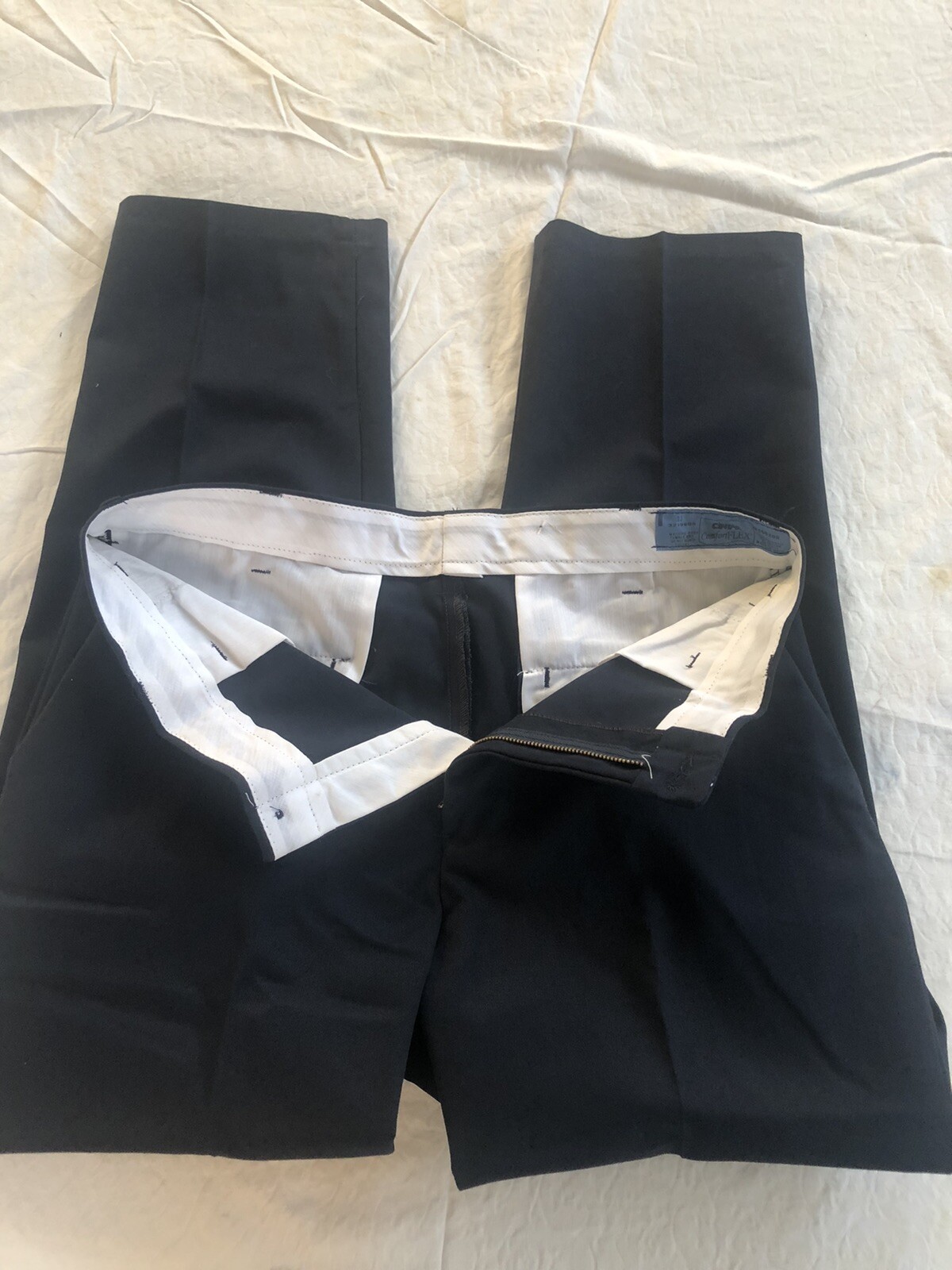 Lot Of 3 Cintas Comfort Flex Work Pants Size 33×30 #945-20 Very Comfortable