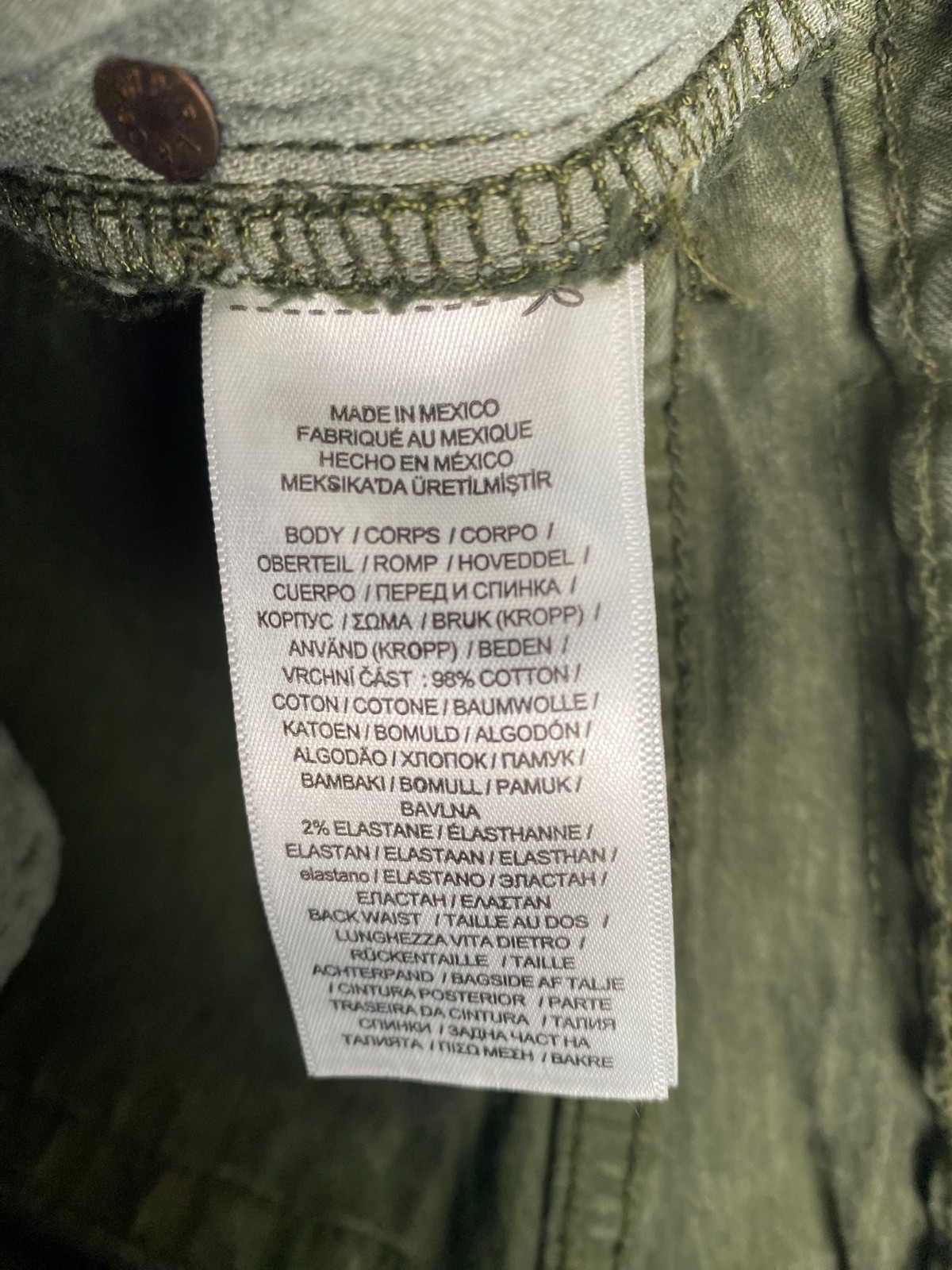 Polo Ralph Lauren The Sullivan Slim Jeans Mens 30×32 Olive Green Limited Denim