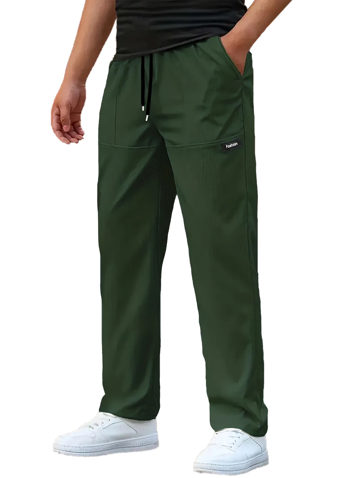 Men’s Lightweight Loose Straight Leg Casual Jogger Pants