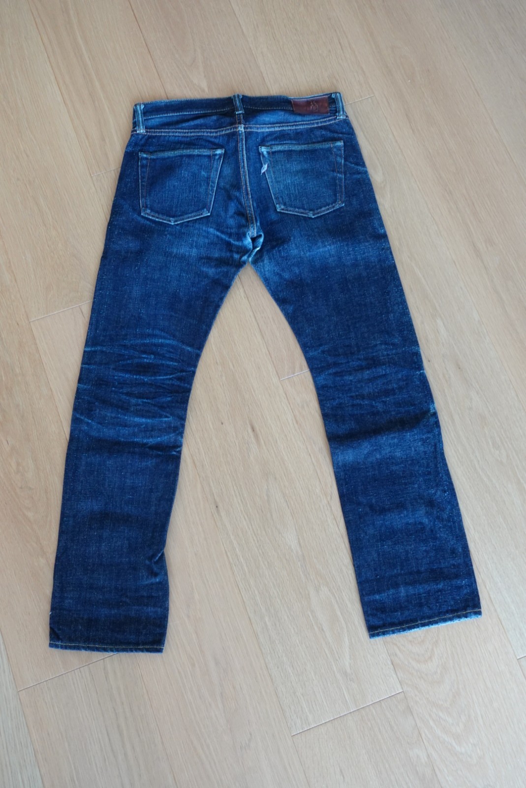 Pure Blue Japan x Blue in Green Selvedge Denim Jeans 31×30 Made in Japan