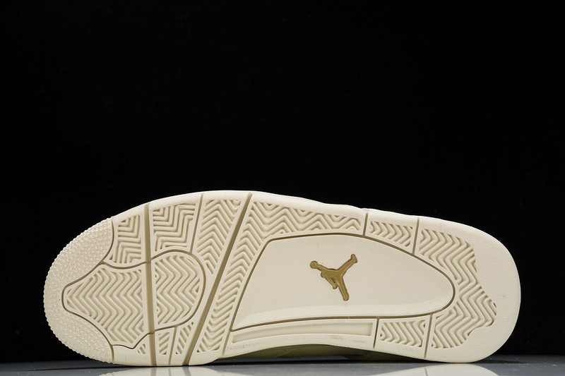 AQ9129-170 Nike Air Jordan 4 Retro Metallic Gold Size 4-13