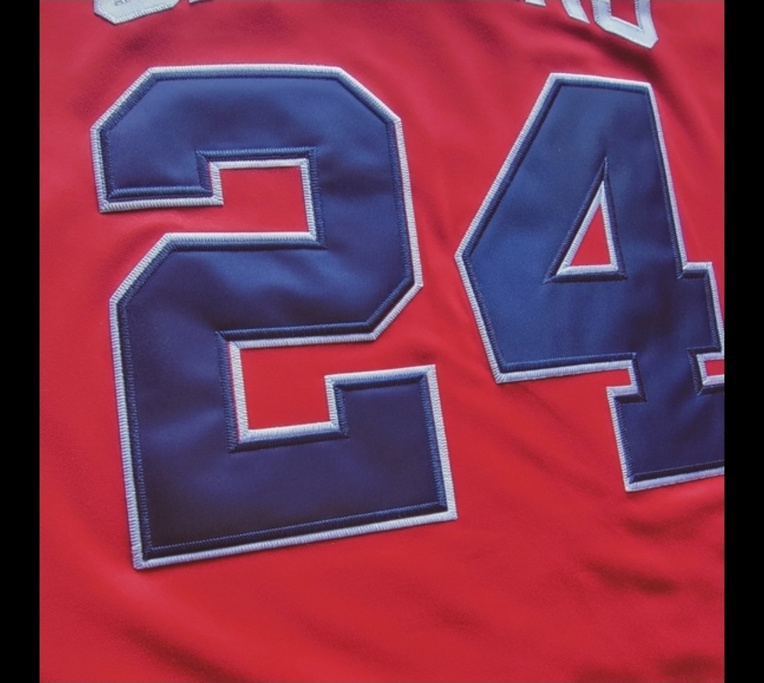 Deion Sanders Atlanta Braves 1992 Men’s Alternate Red Baseball Jersey (M-XXL)