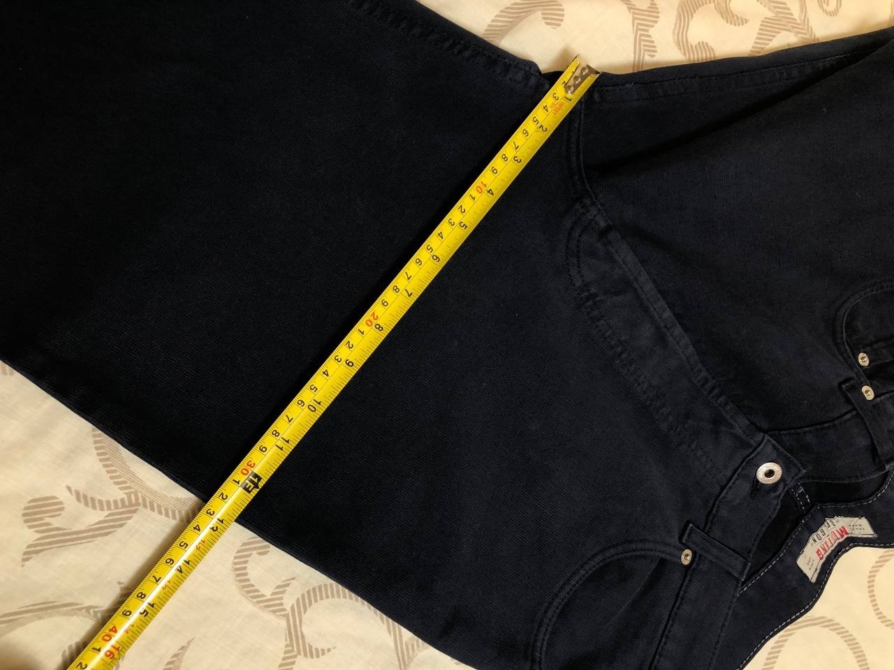 Vintage Mustang Straight Leg Jeans Mens Cotton 33X30 Rare