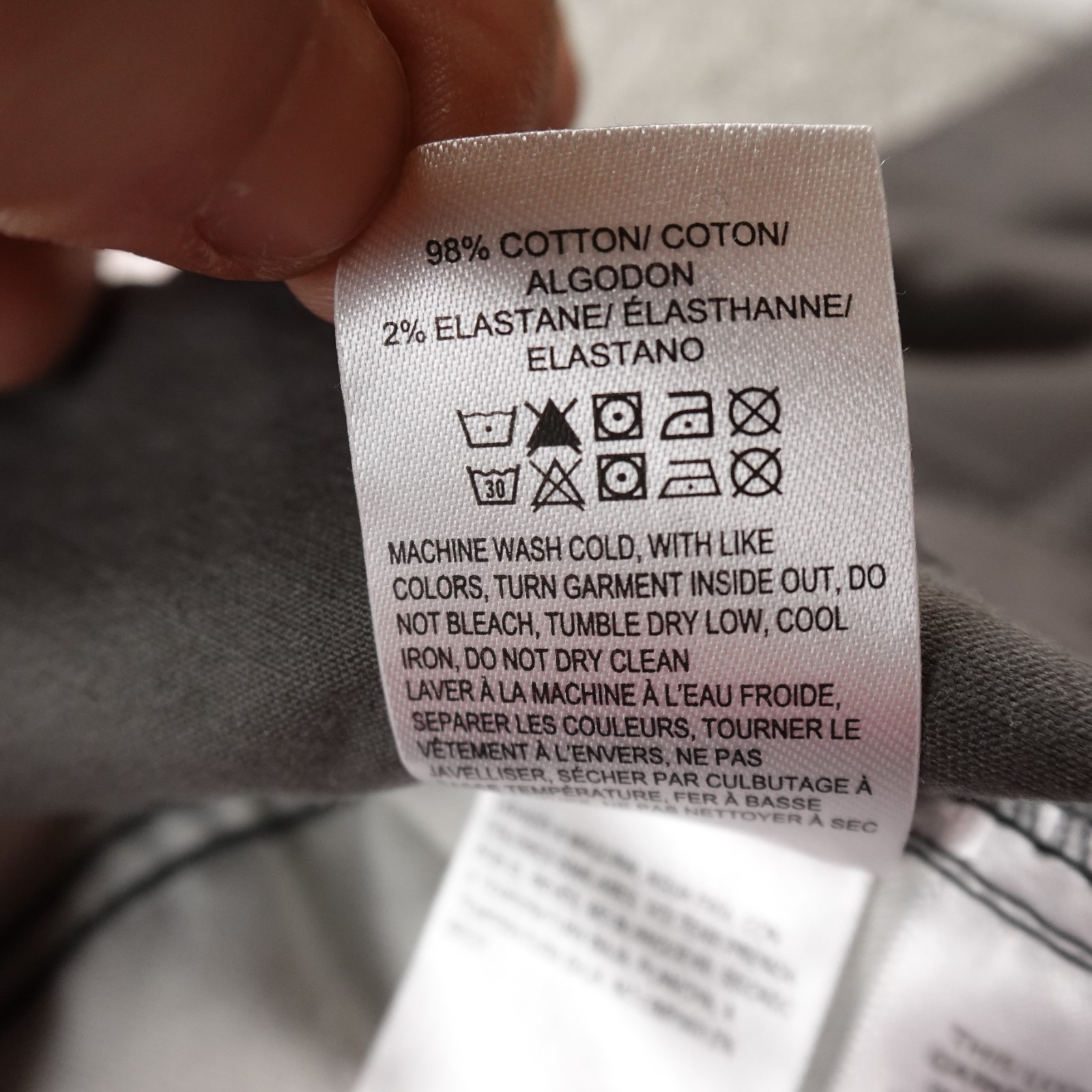 NEW Lucky Brand Jeans Mens 30X30 Gray Denim Pants 223 Straight Stretch Preppy